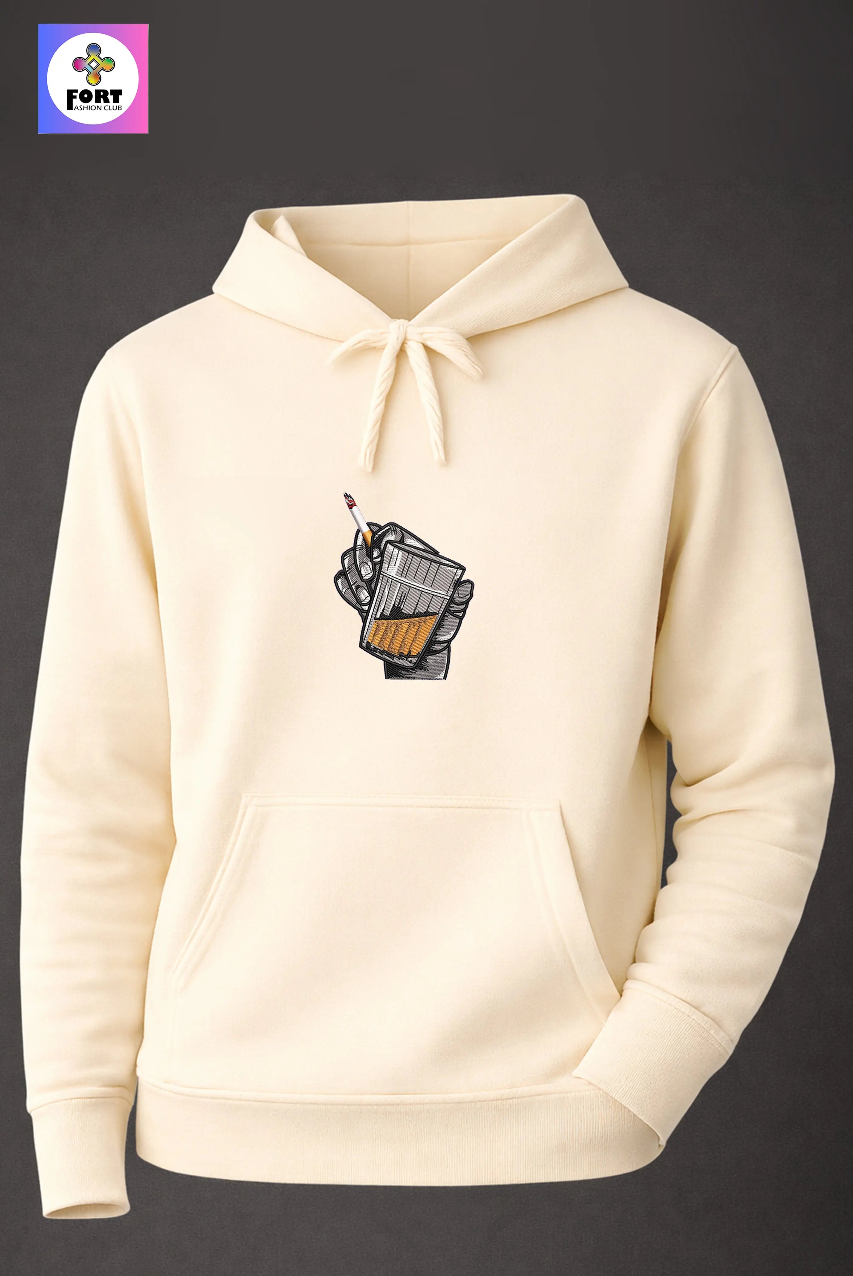 CRAZY EMBROIDERY UNISEX HOODIE – ENERGY FORT FASHION CLUB