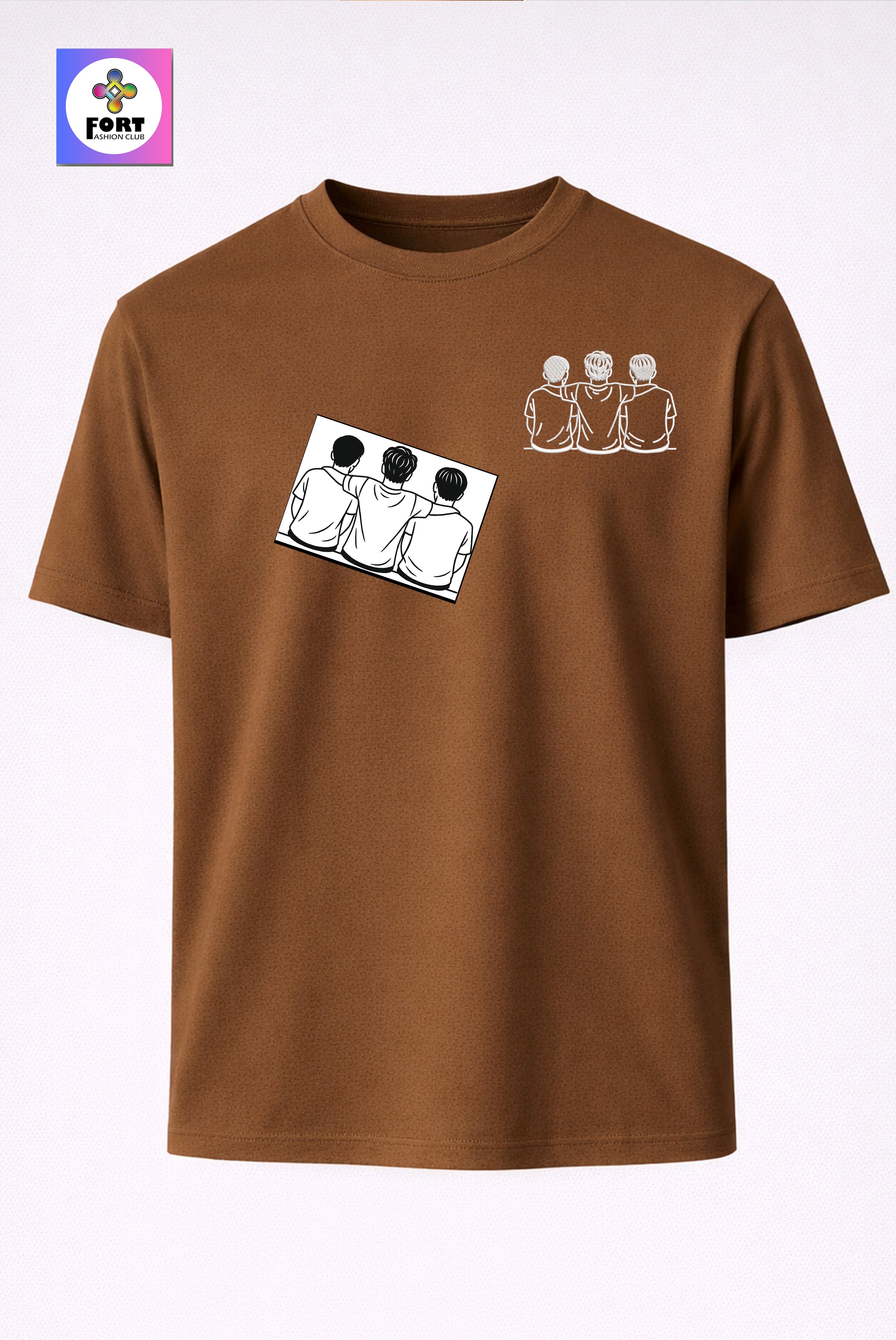 PERSONALIZED EMBROIDERY UNISEX T-SHIRT