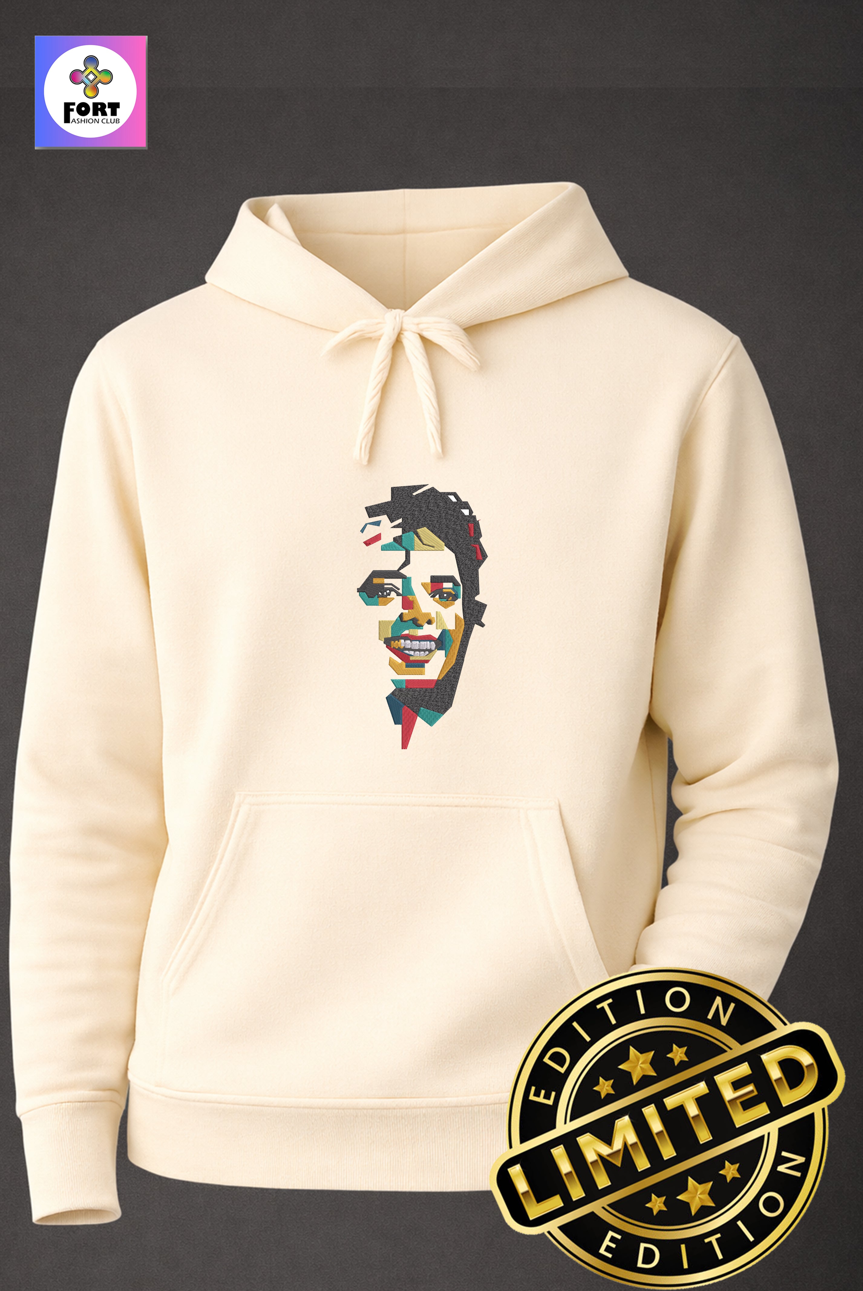 Special Edition Embroidery Unisex Hoodie Mj