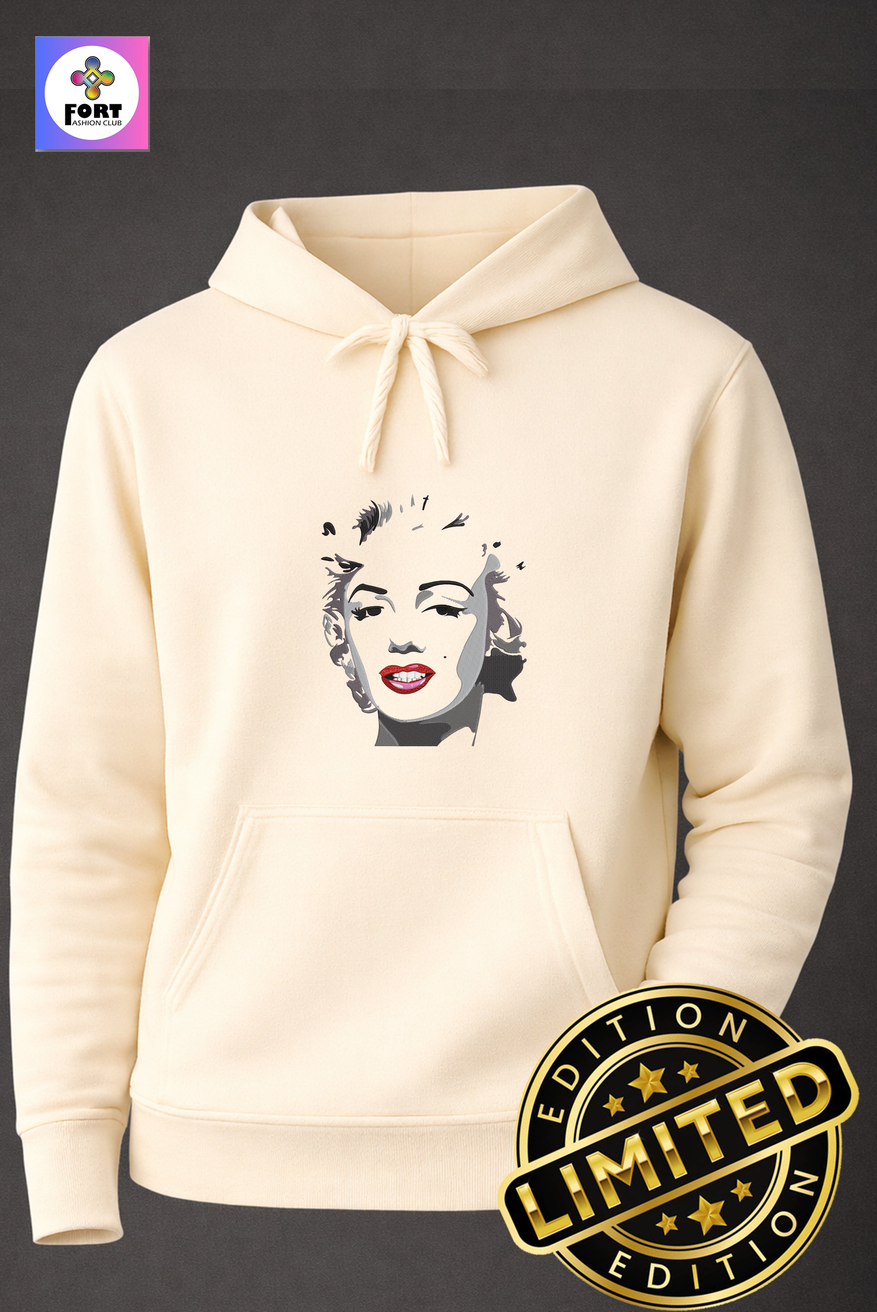 Special Edition Embroidery Unisex Hoodie Edition 6