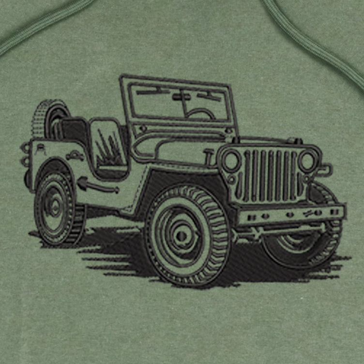 CRAZY EMBROIDERY HOODIE – JEEP