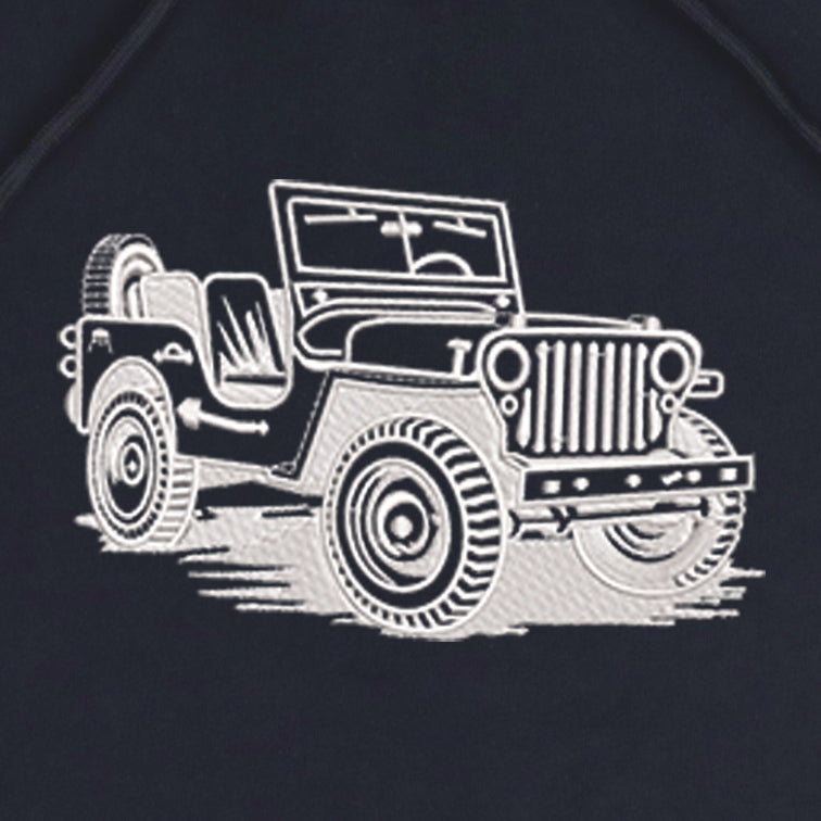 CRAZY EMBROIDERY HOODIE – JEEP