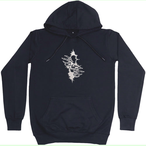 CRAZY EMBROIDERY HOODIE – ARTY SKULL
