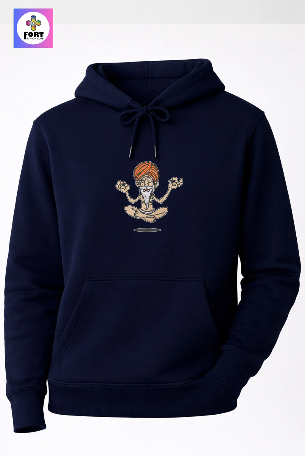 Crazy Embroidery Unisex Hoodie – Sb