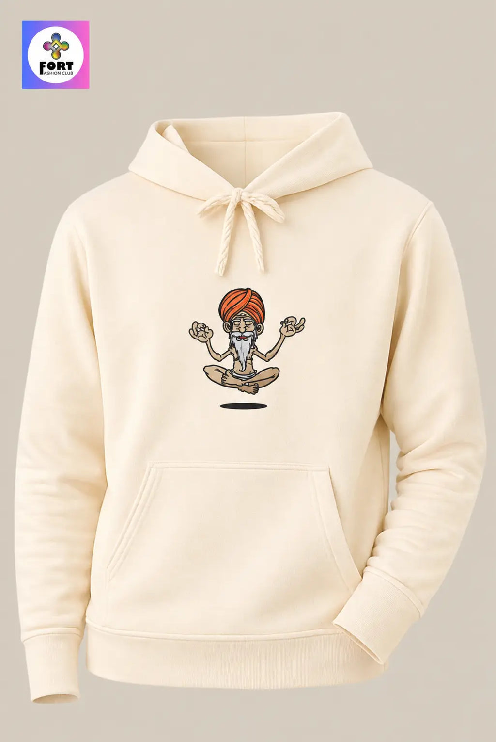 Crazy Embroidery Unisex Hoodie – Sb