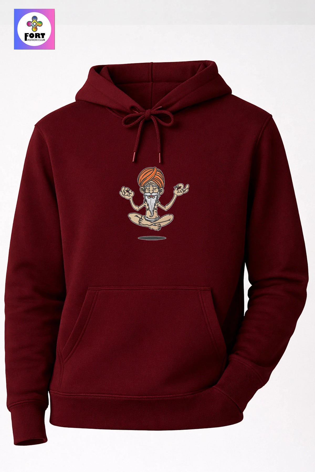 Crazy Embroidery Unisex Hoodie – Sb