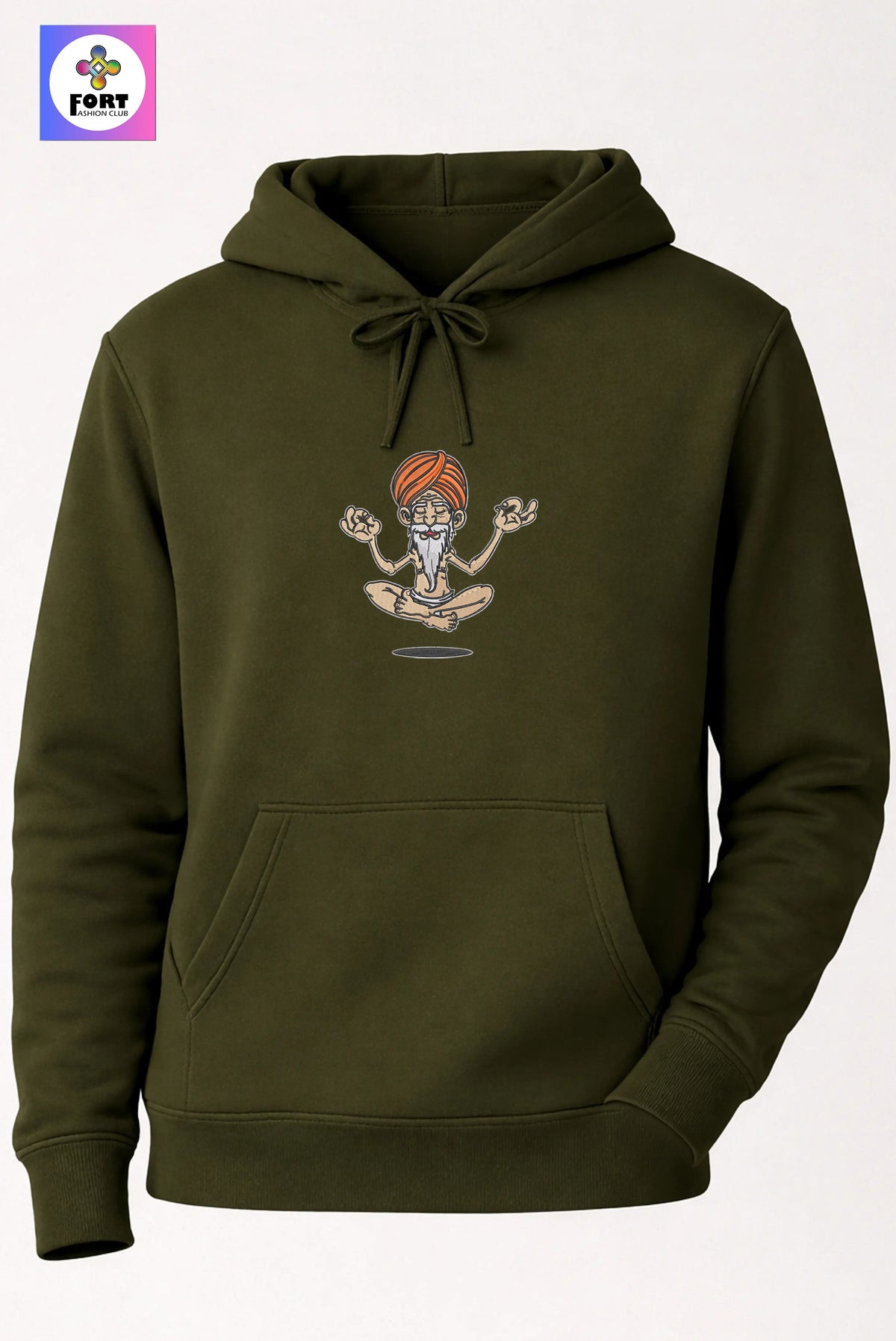 Crazy Embroidery Unisex Hoodie – Sb