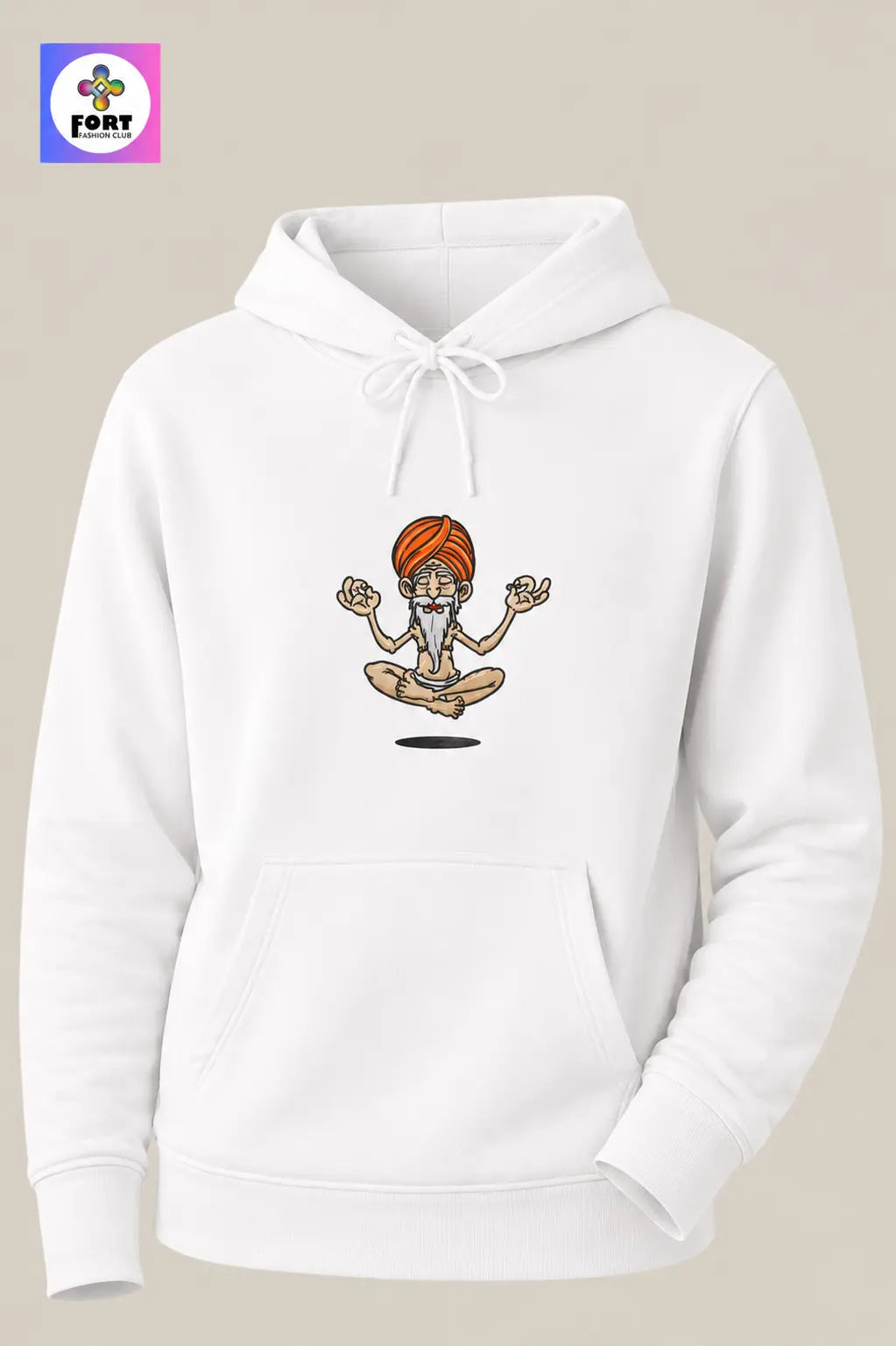 Crazy Embroidery Unisex Hoodie – Sb