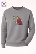 Crazy Embroidery Unisex Sweatshirt Creative