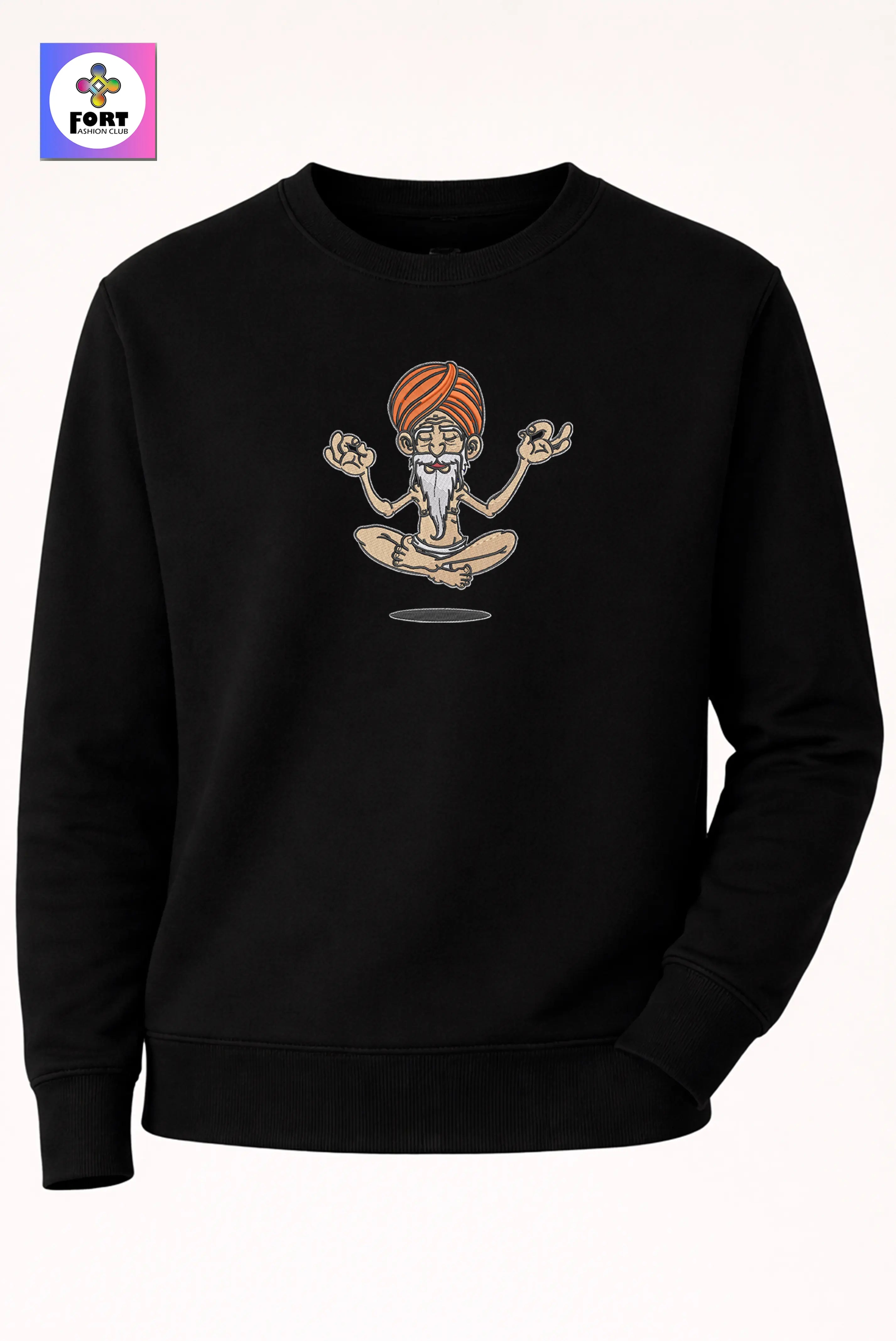 Crazy Embroidery Unisex Sweatshirt – Sb