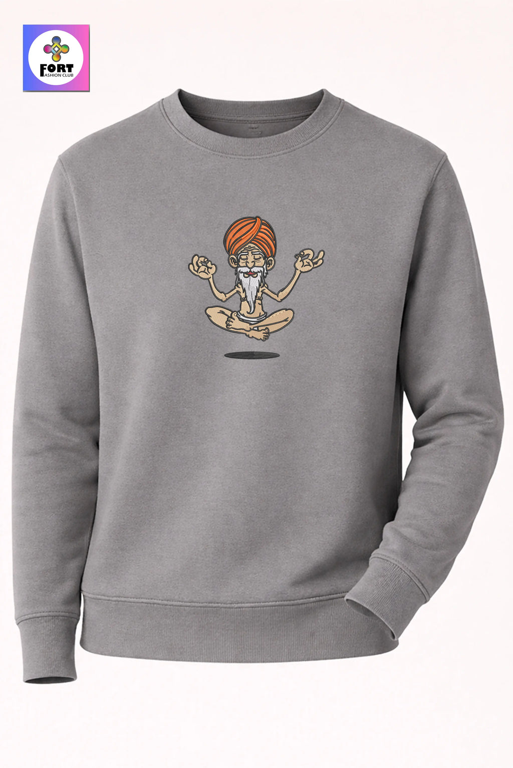 Crazy Embroidery Unisex Sweatshirt – Sb