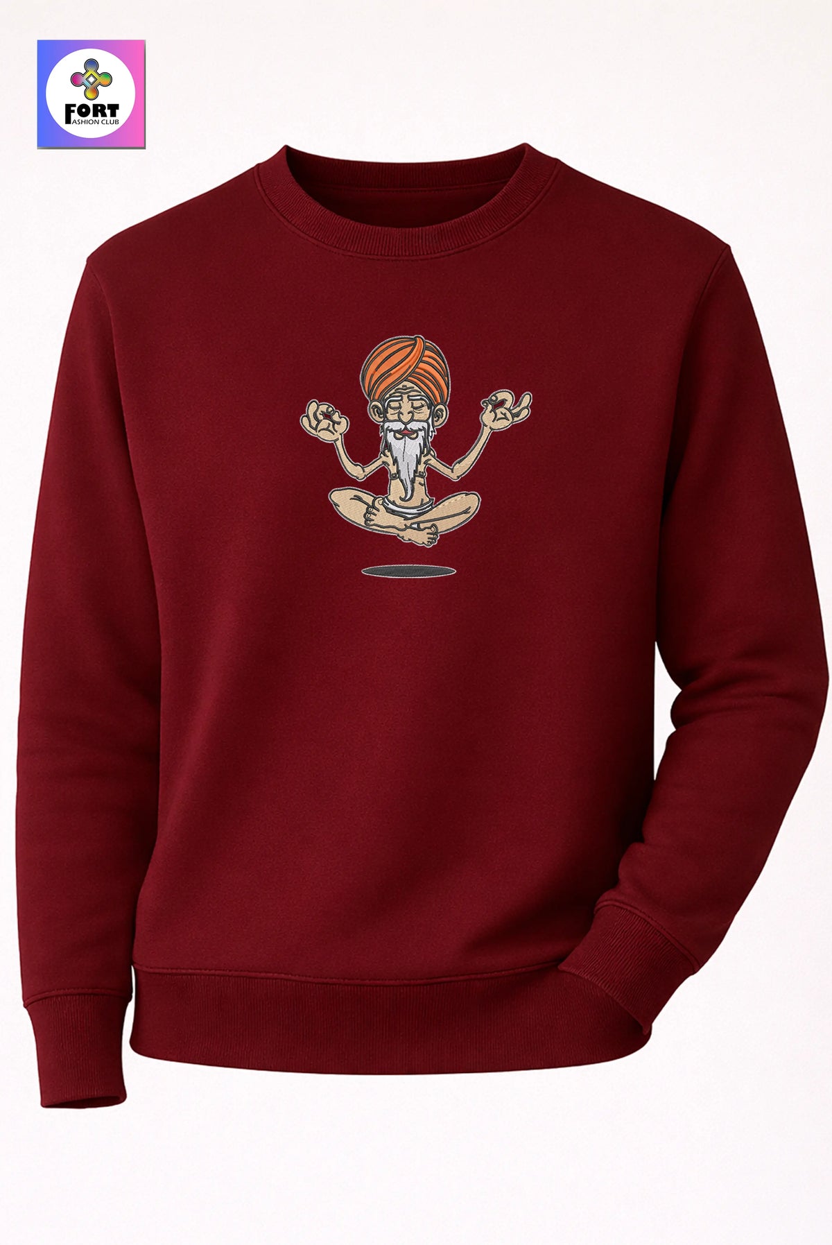 Crazy Embroidery Unisex Sweatshirt – Sb