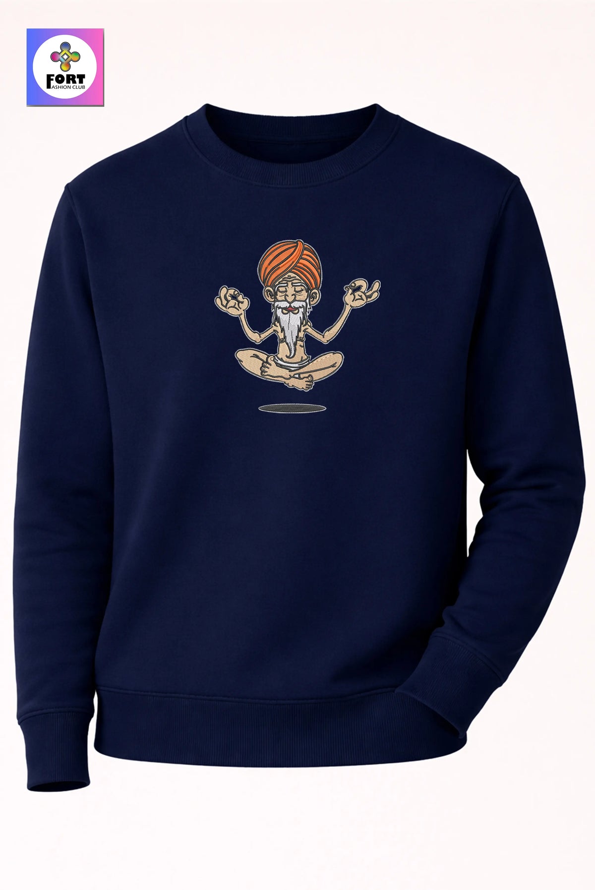 Crazy Embroidery Unisex Sweatshirt – Sb