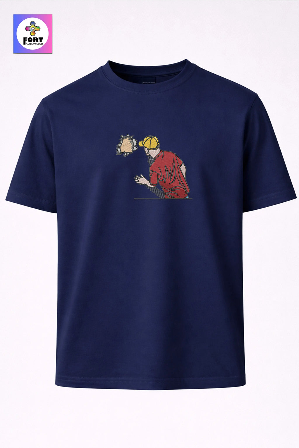 Crazy Embroidery Unisex T-Shirt – Creative