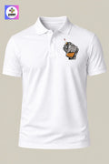 Crazy Embroidery Unisex (Collar) Polo T-Shirt Energy