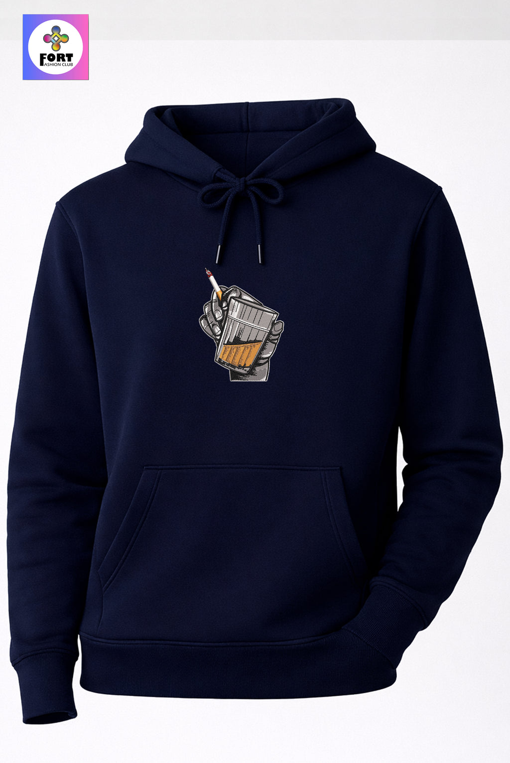 Crazy Embroidery Unisex Hoodie – Energy