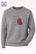 Crazy Embroidery Unisex Sweatshirt Creative