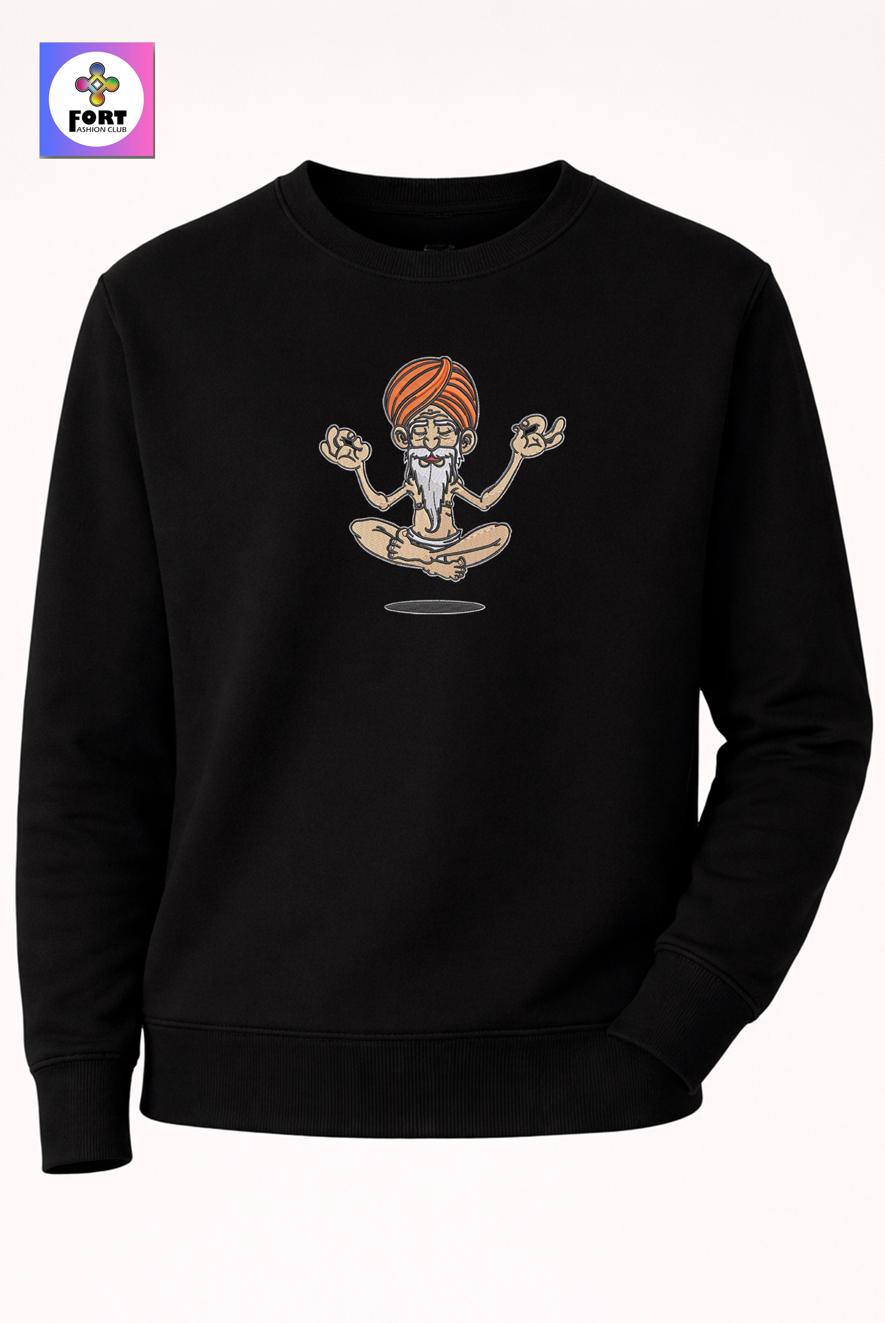 Crazy Embroidery Unisex Sweatshirt – Sb