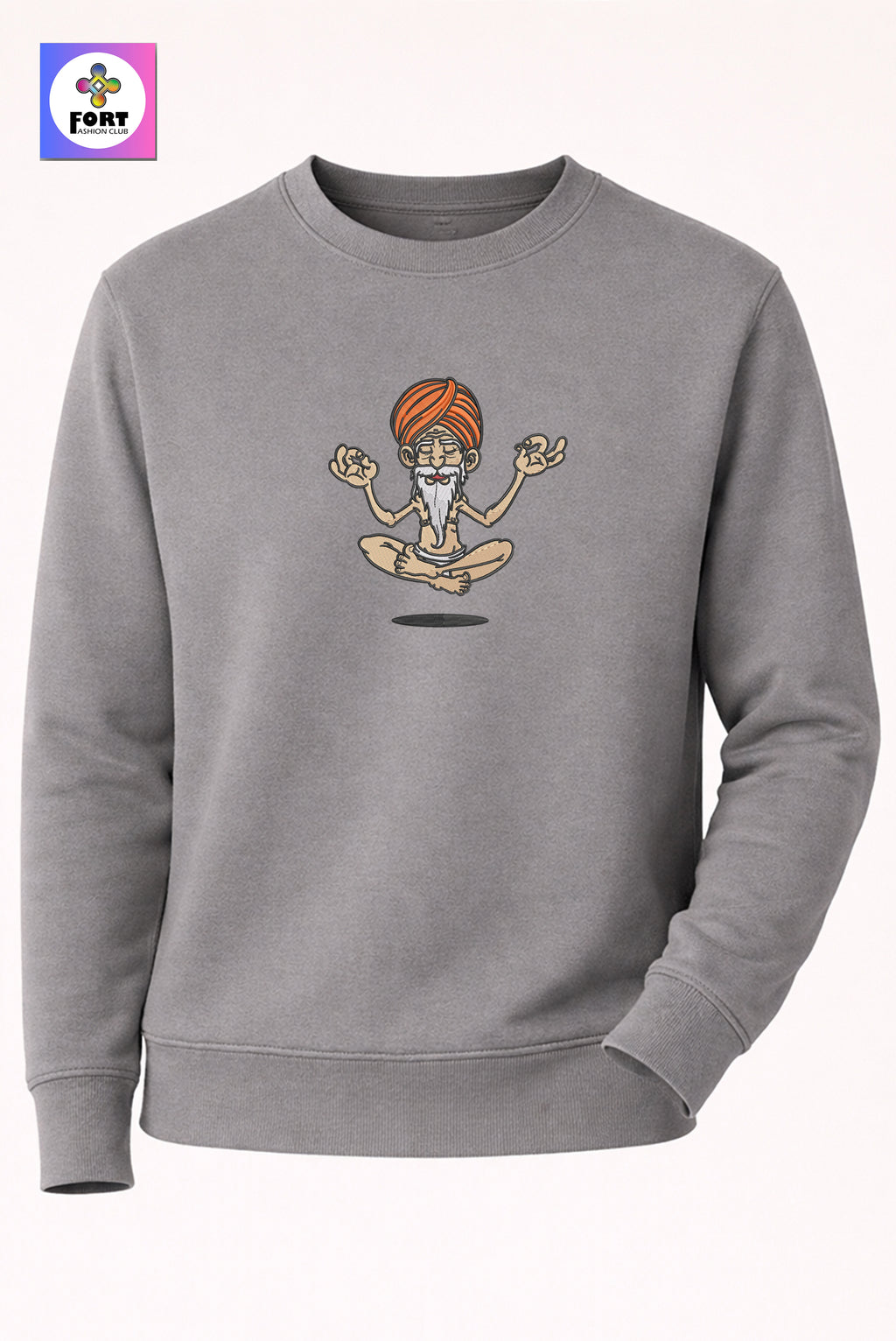Crazy Embroidery Unisex Sweatshirt – Sb