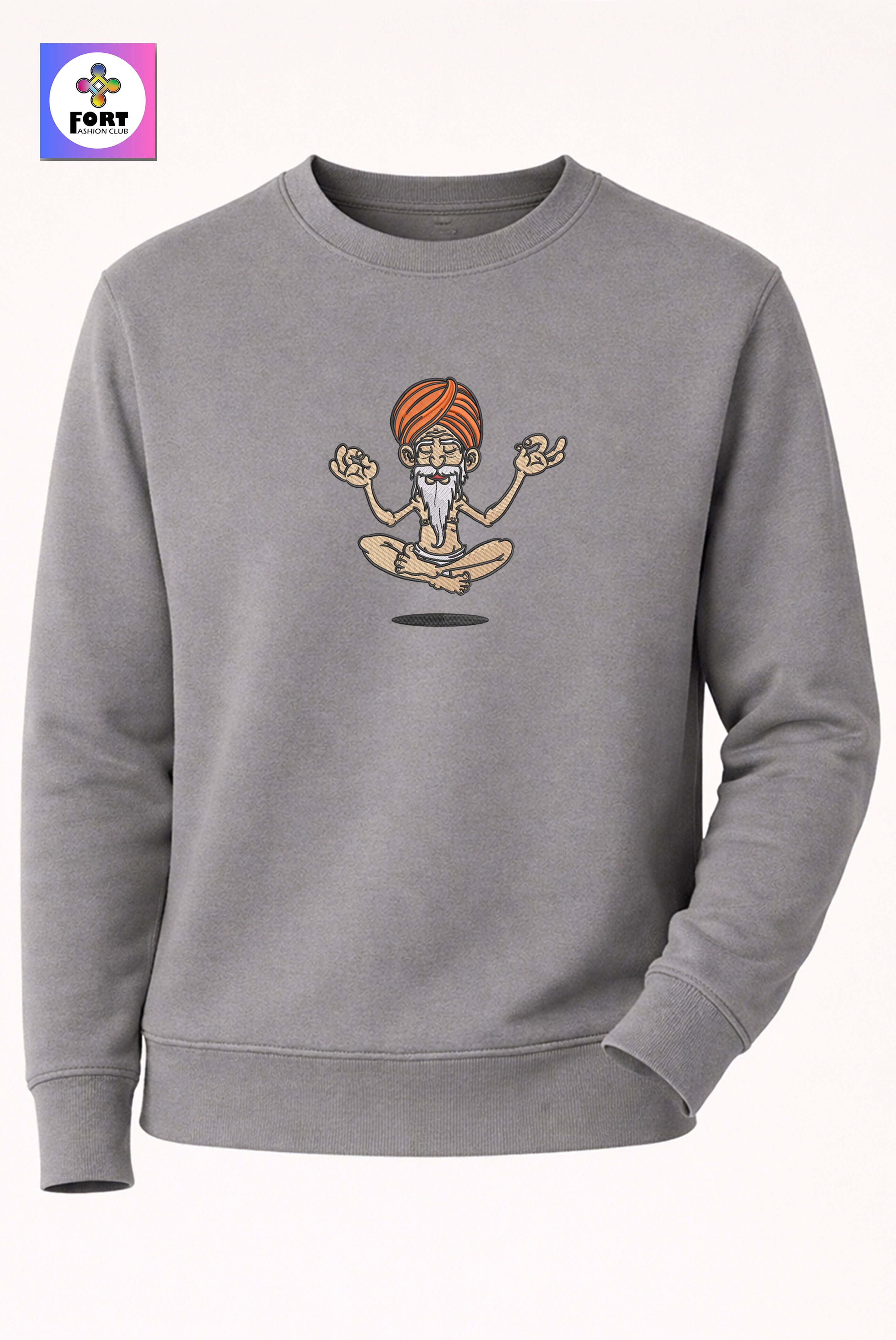 Crazy Embroidery Unisex Sweatshirt – Sb