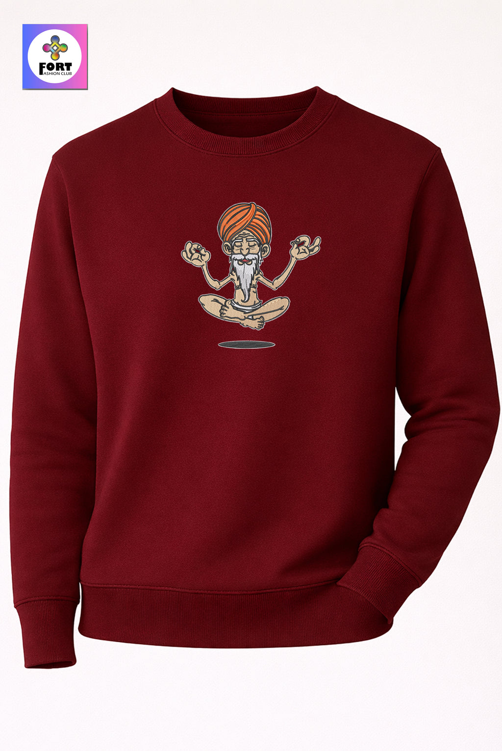 Crazy Embroidery Unisex Sweatshirt – Sb