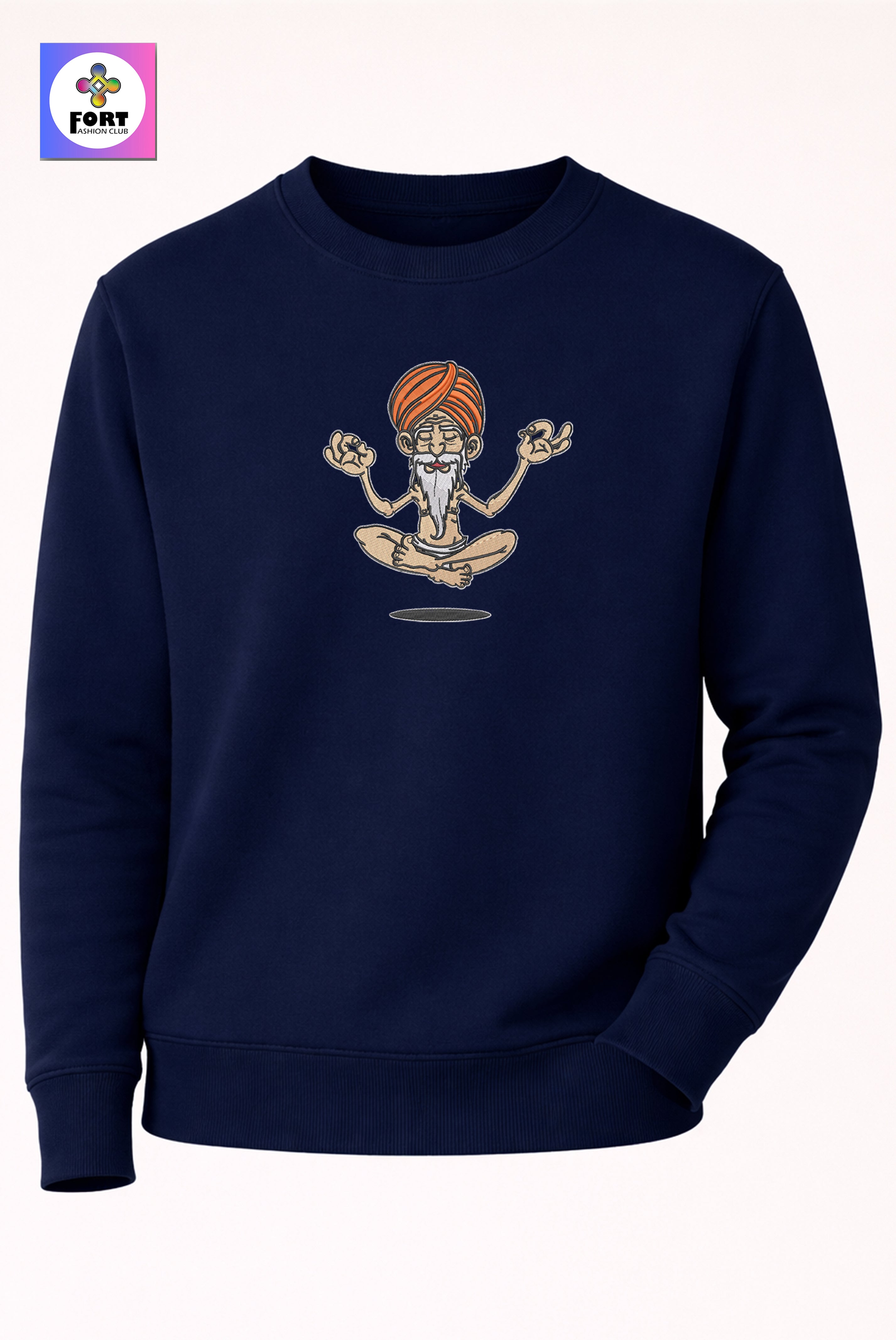 Crazy Embroidery Unisex Sweatshirt – Sb