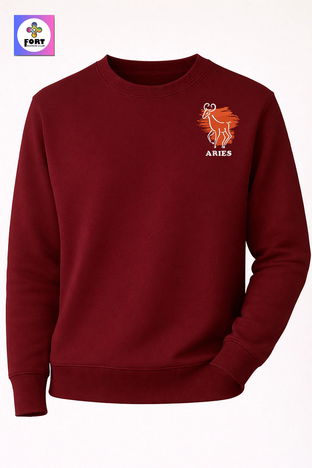 Crazy Zodiac Embroidery Unisex Sweatshirt – Gemini