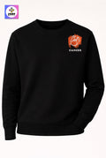 Crazy Zodiac Embroidery Unisex Sweatshirt – Cancer