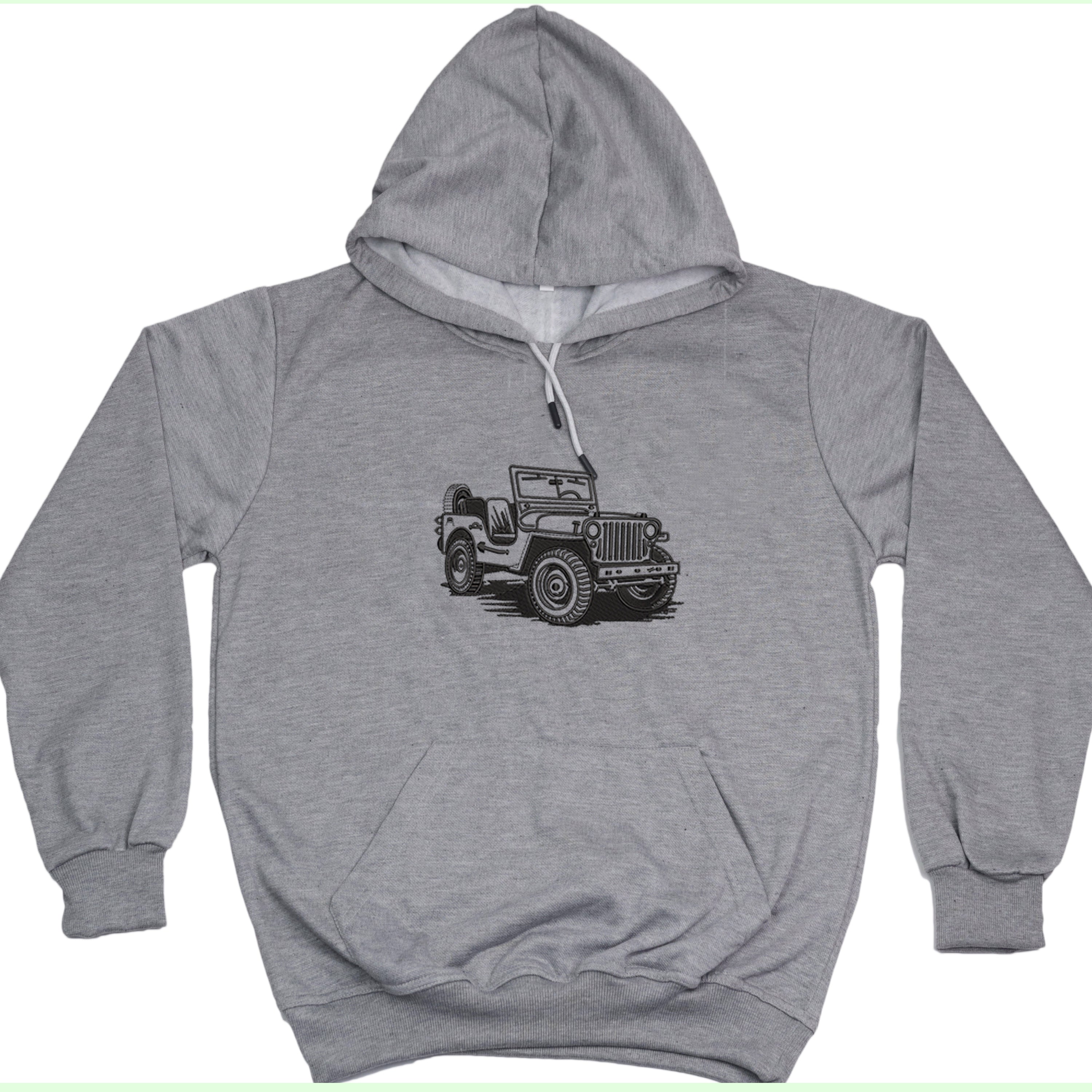 CRAZY EMBROIDERY HOODIE – JEEP