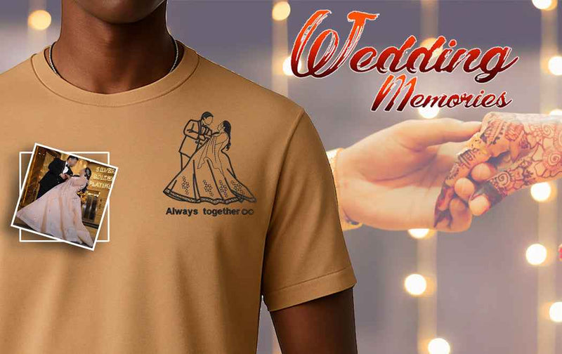 Emotional Touch Embroidered T-shirts