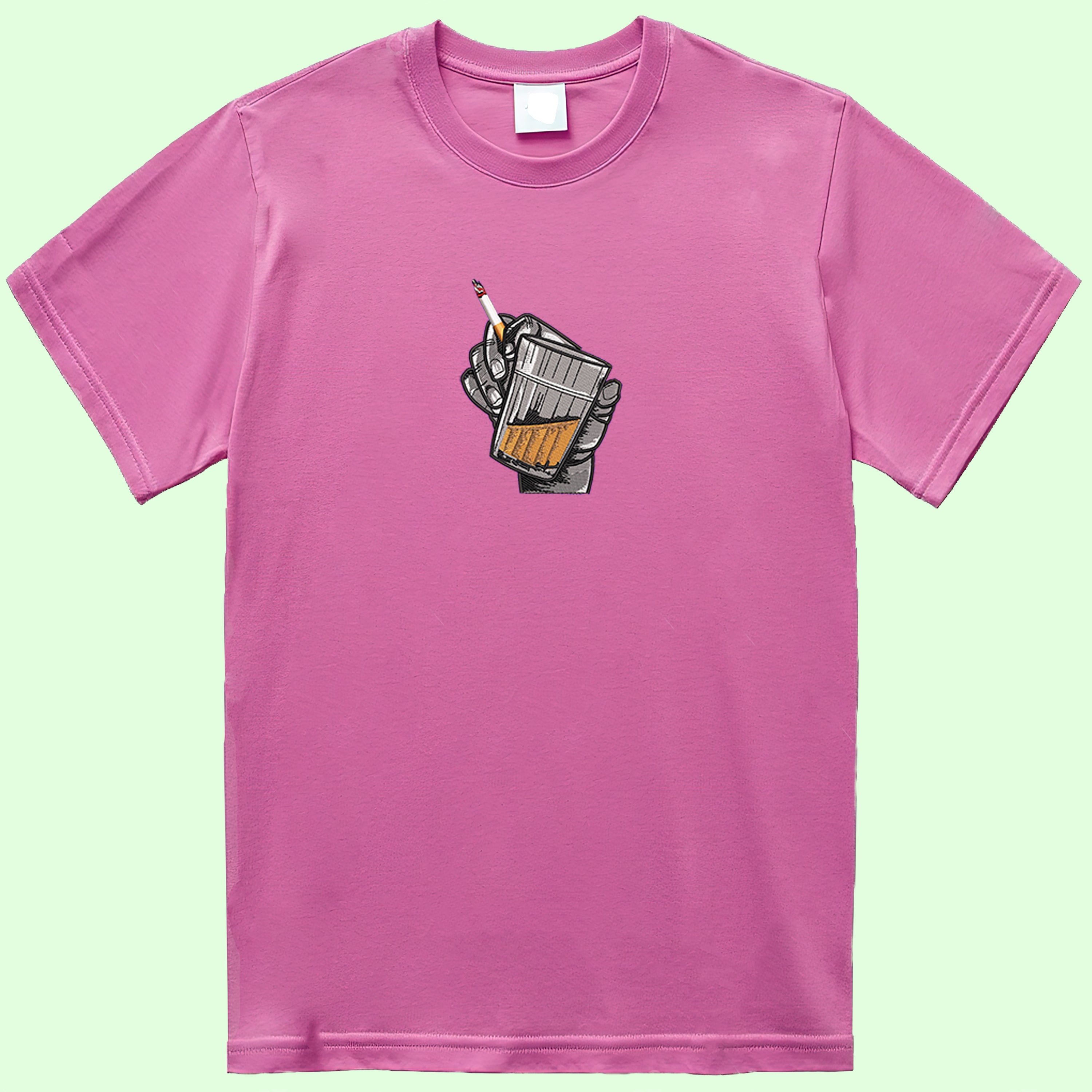 CRAZY EMBROIDERY OVERSIZED T-SHIRT (DROP SHOULDER) – ENERGY