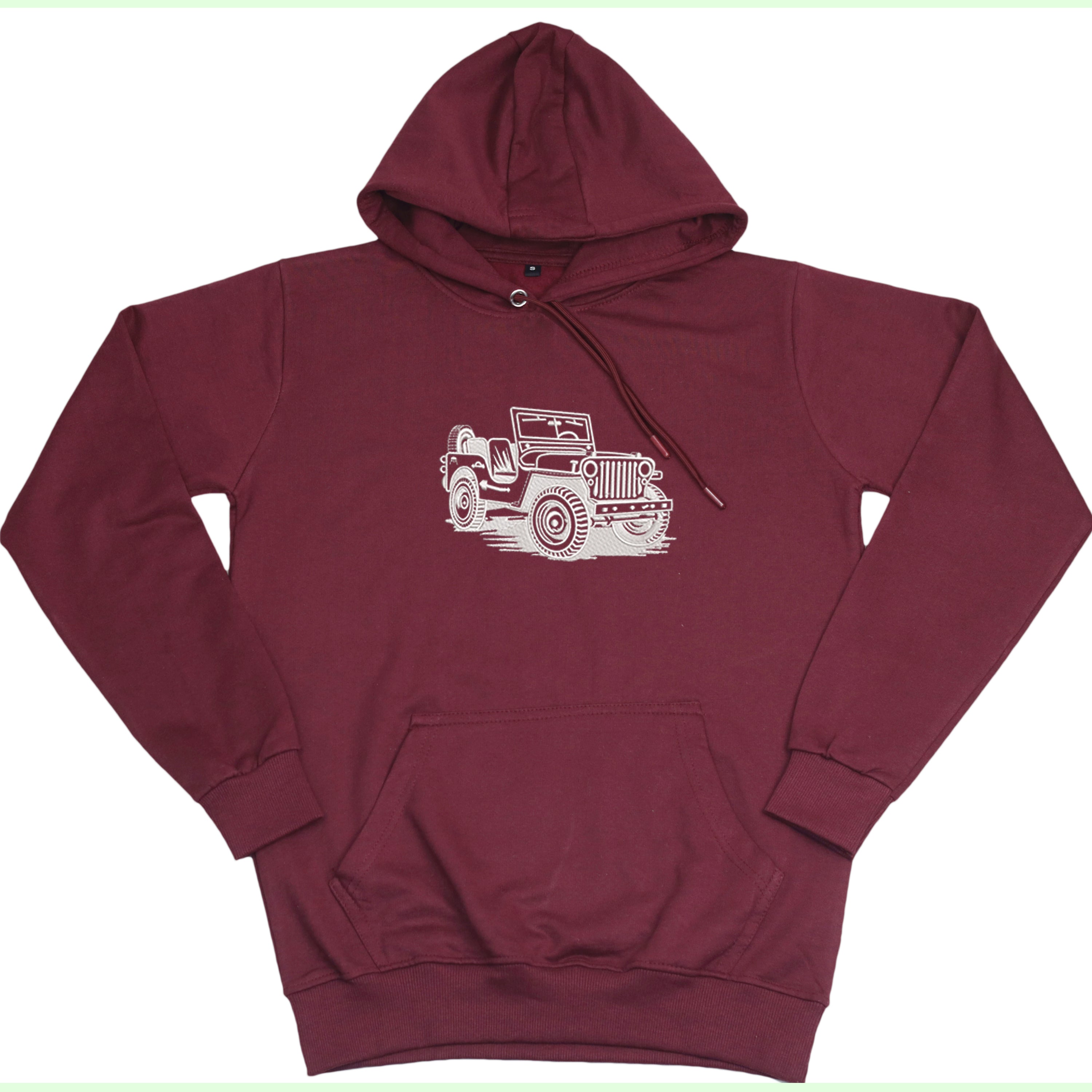 CRAZY EMBROIDERY HOODIE – JEEP