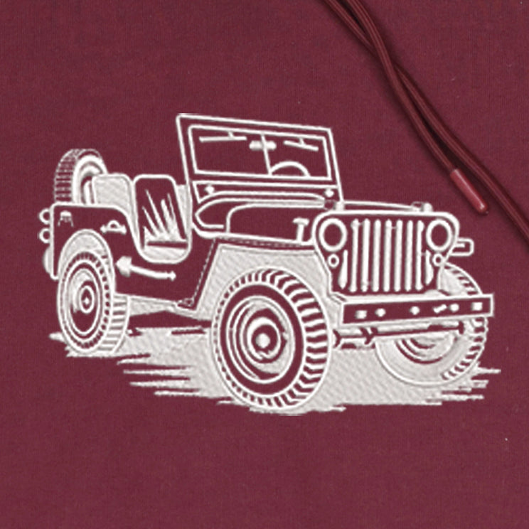CRAZY EMBROIDERY HOODIE – JEEP