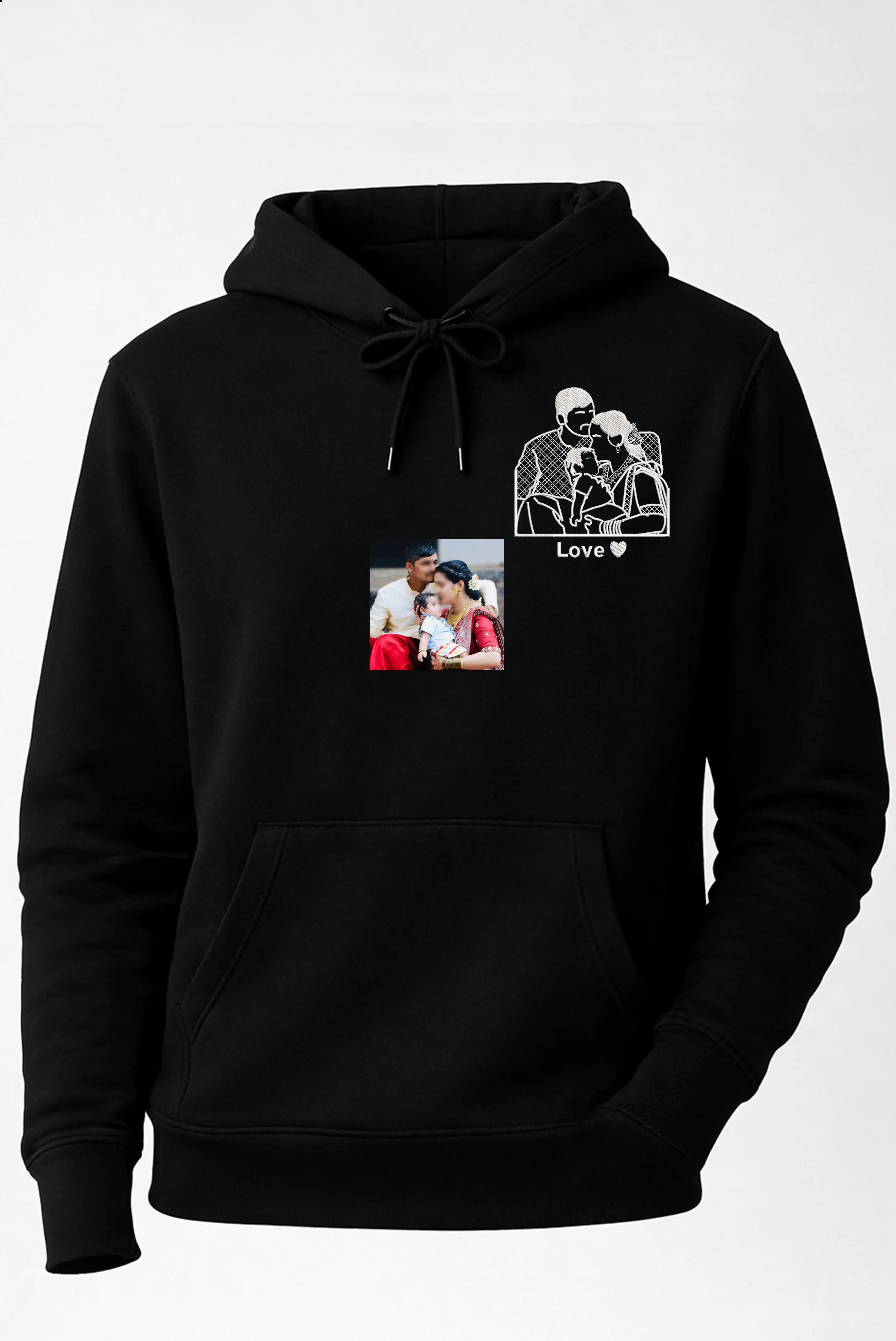 Personalized Embroidery Unisex Hoodie