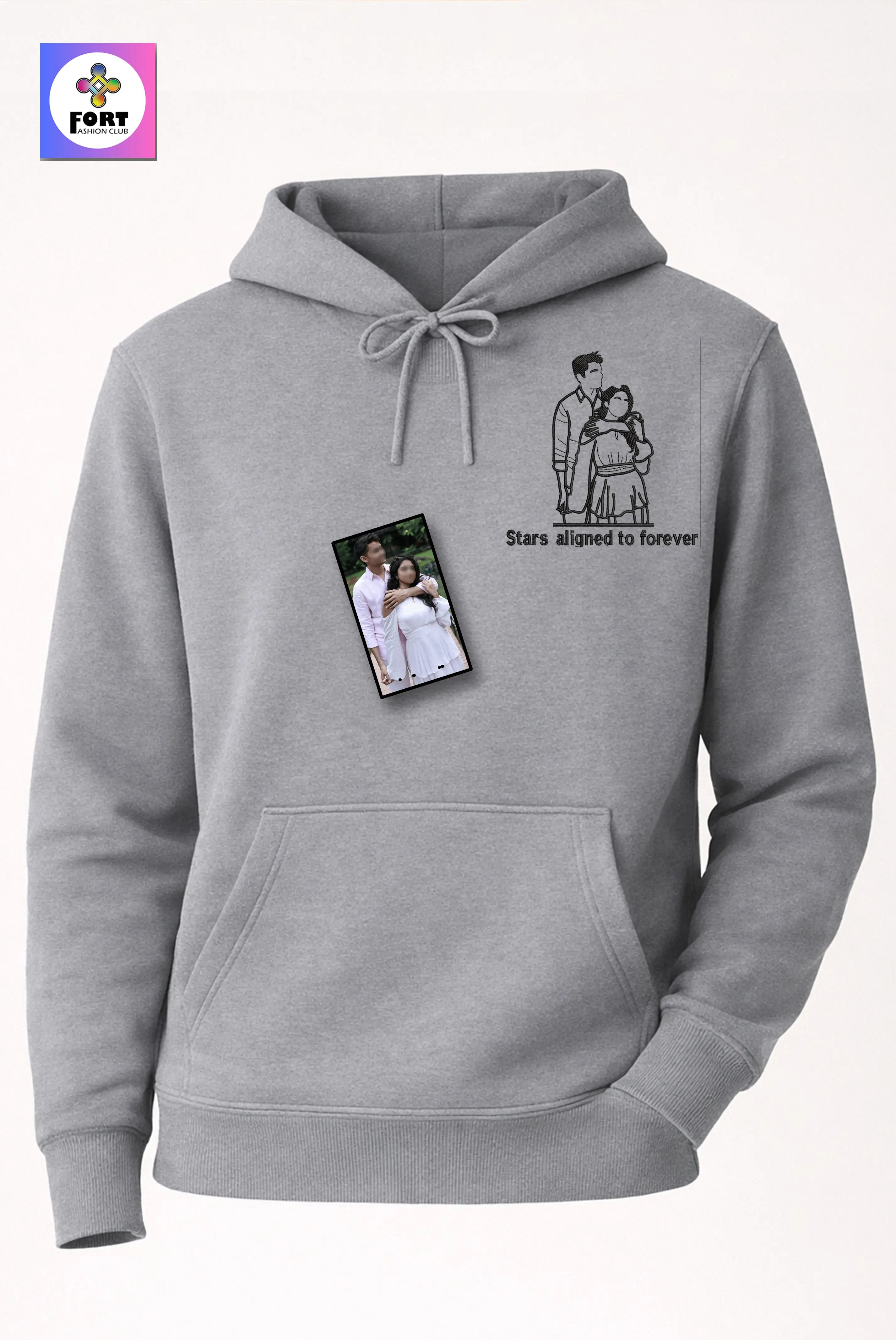 Personalized Embroidery Unisex Hoodie