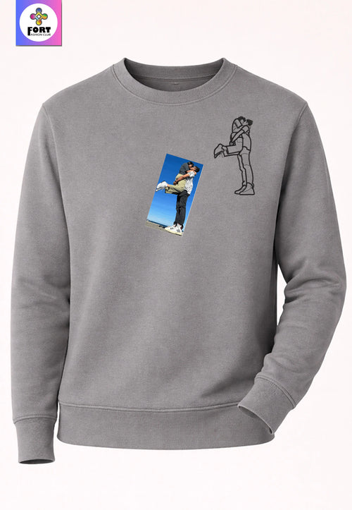 Personalized Embroidery Unisex Sweatshirt