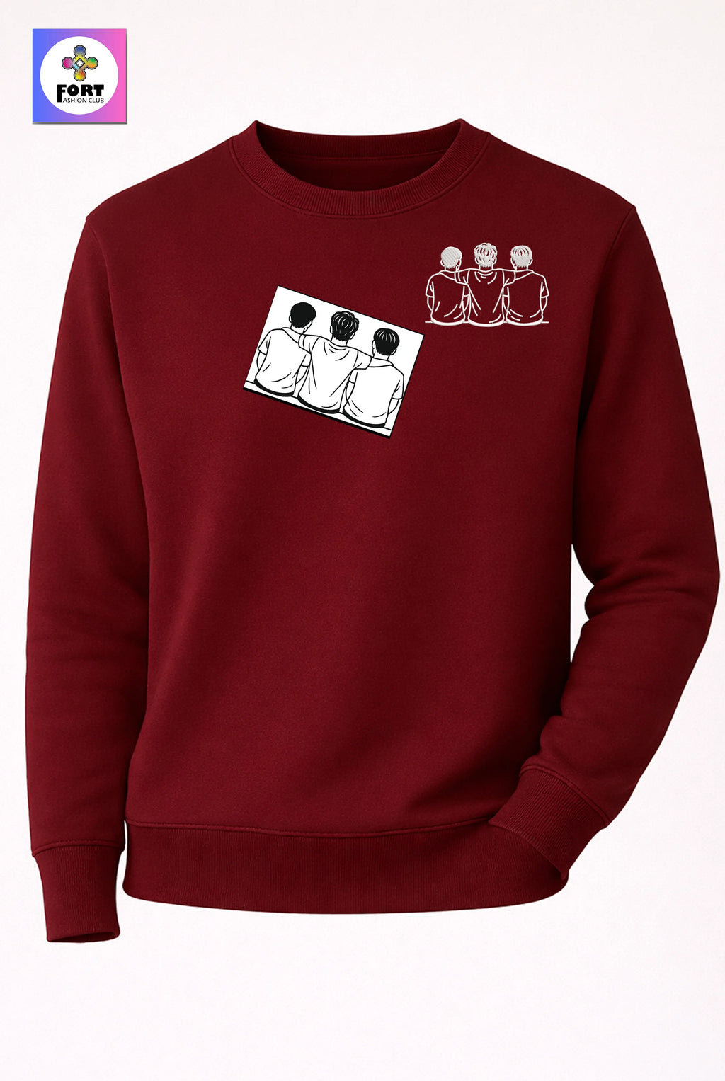 Personalized Embroidery Unisex Sweatshirt