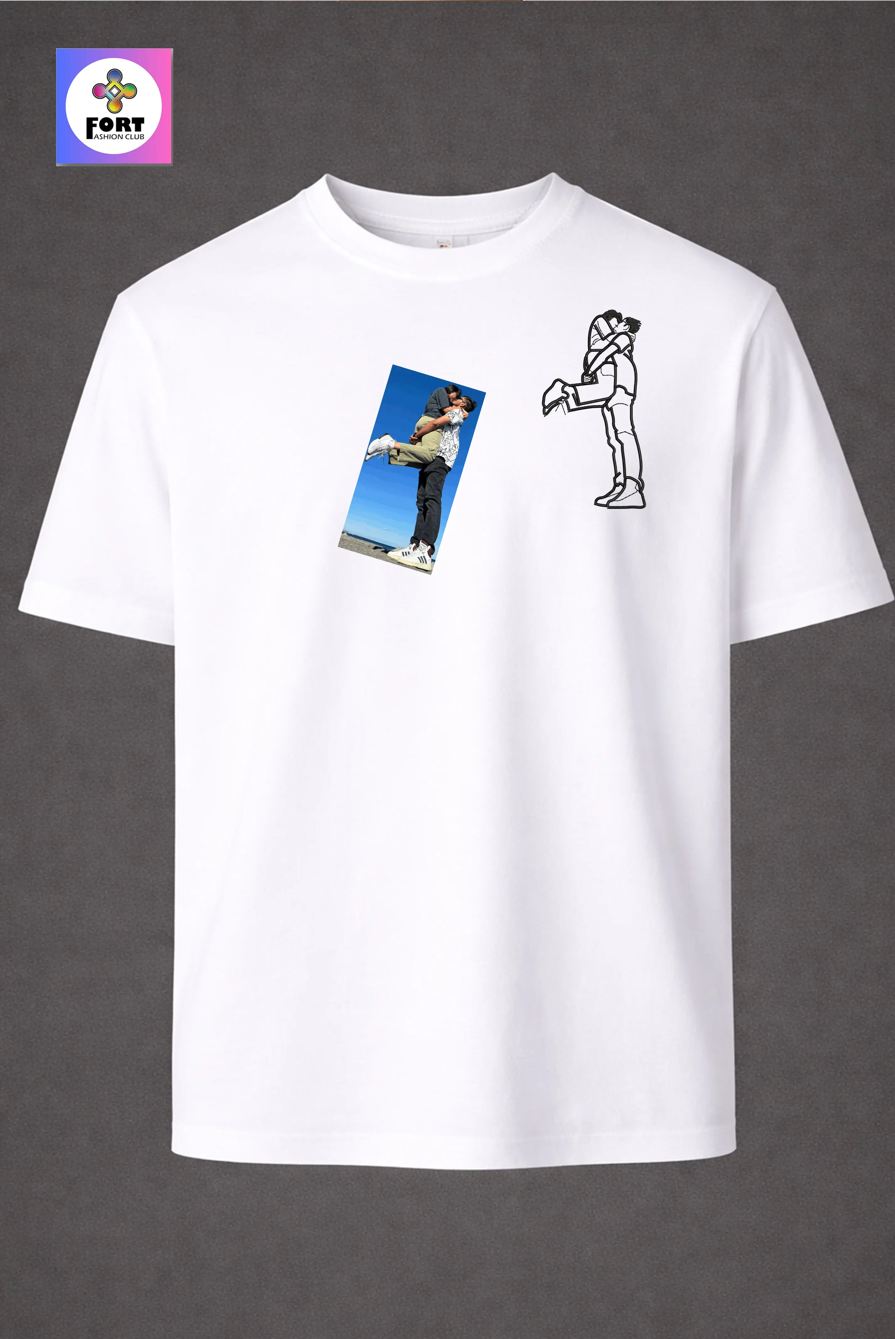 Personalized Embroidery Unisex T-Shirt