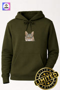 Special Edition Embroidery Unisex Hoodie Cat 2