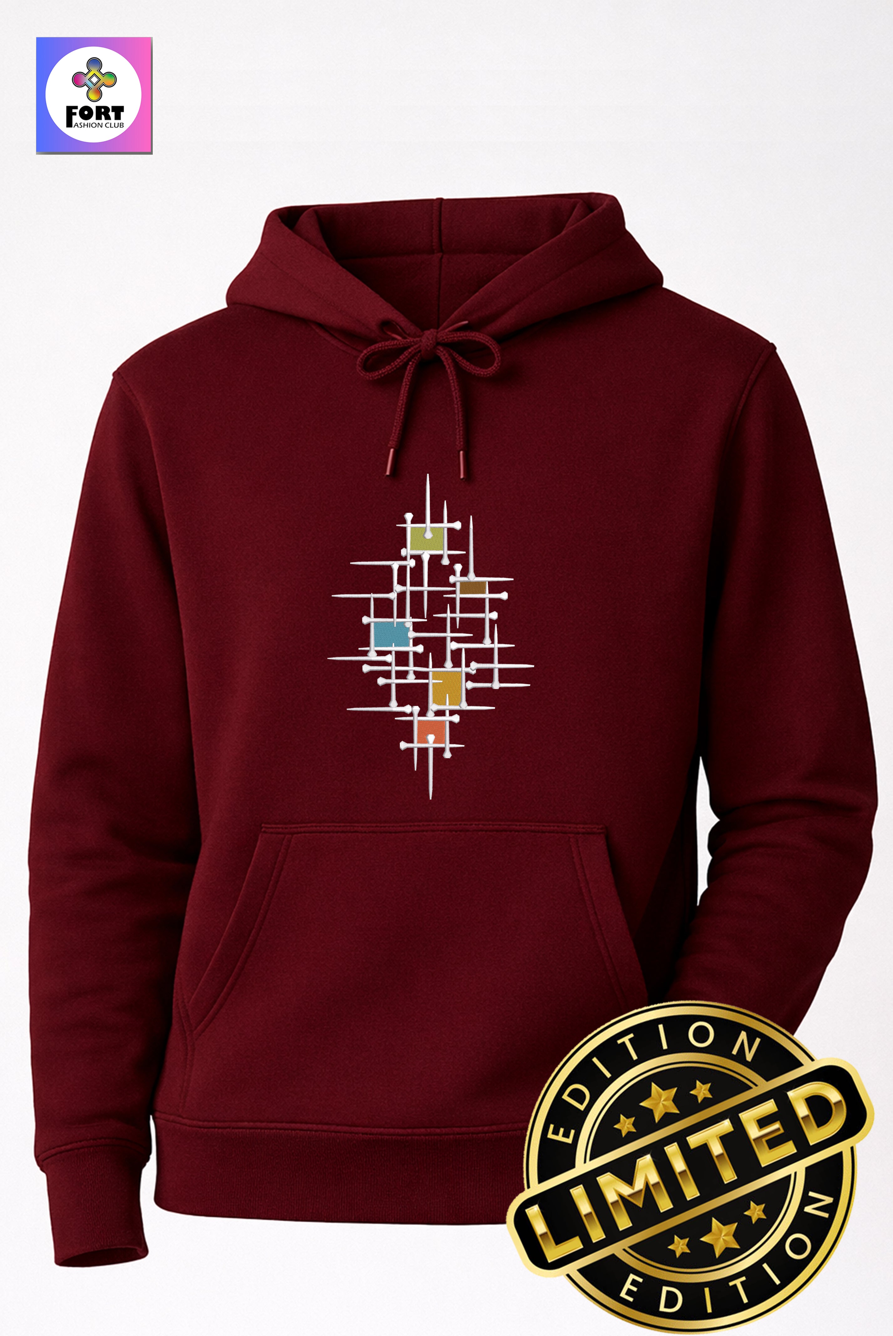 Special Edition Embroidery Unisex Hoodie Edition 5