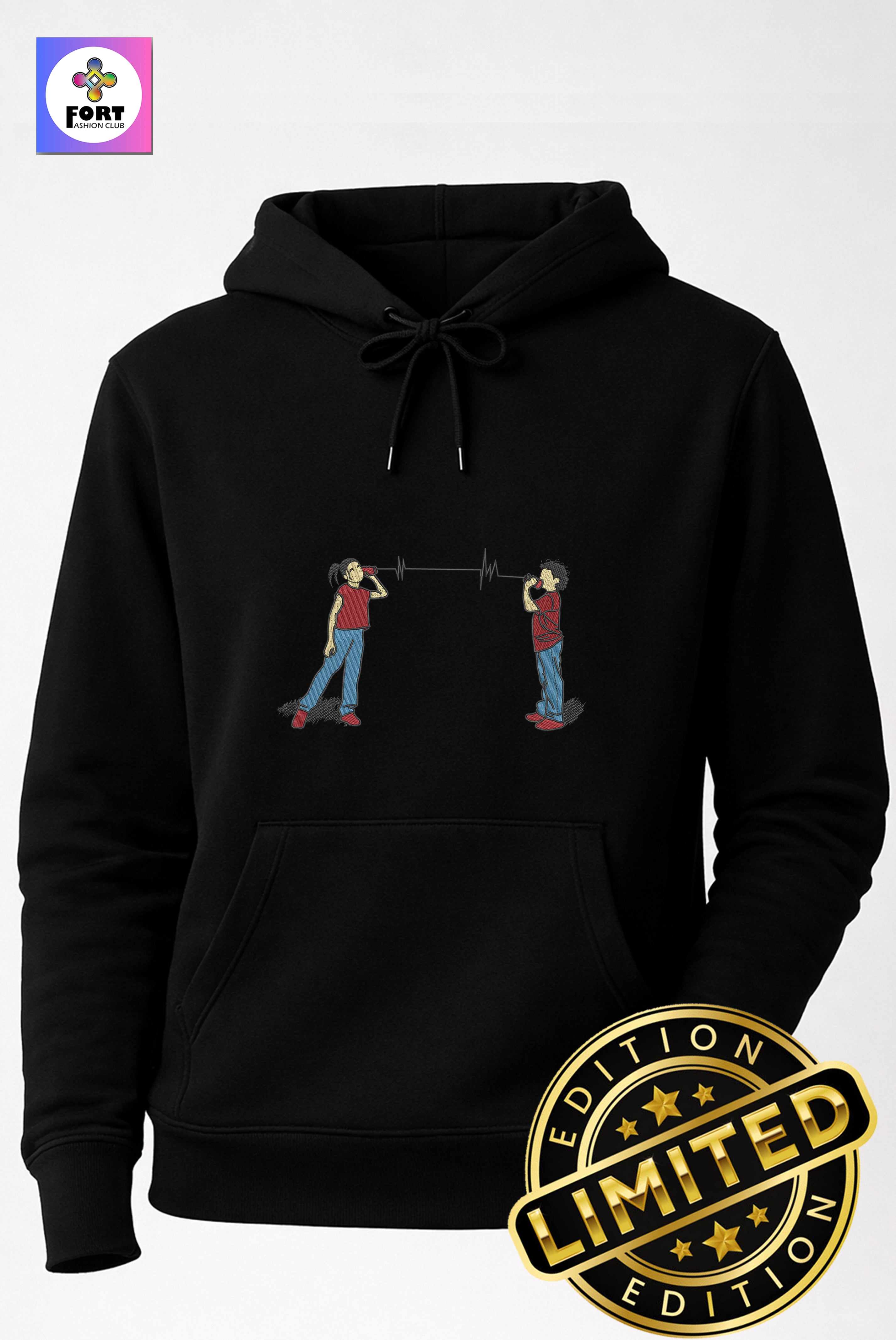 Special Edition Embroidery Unisex Hoodie Edition 2