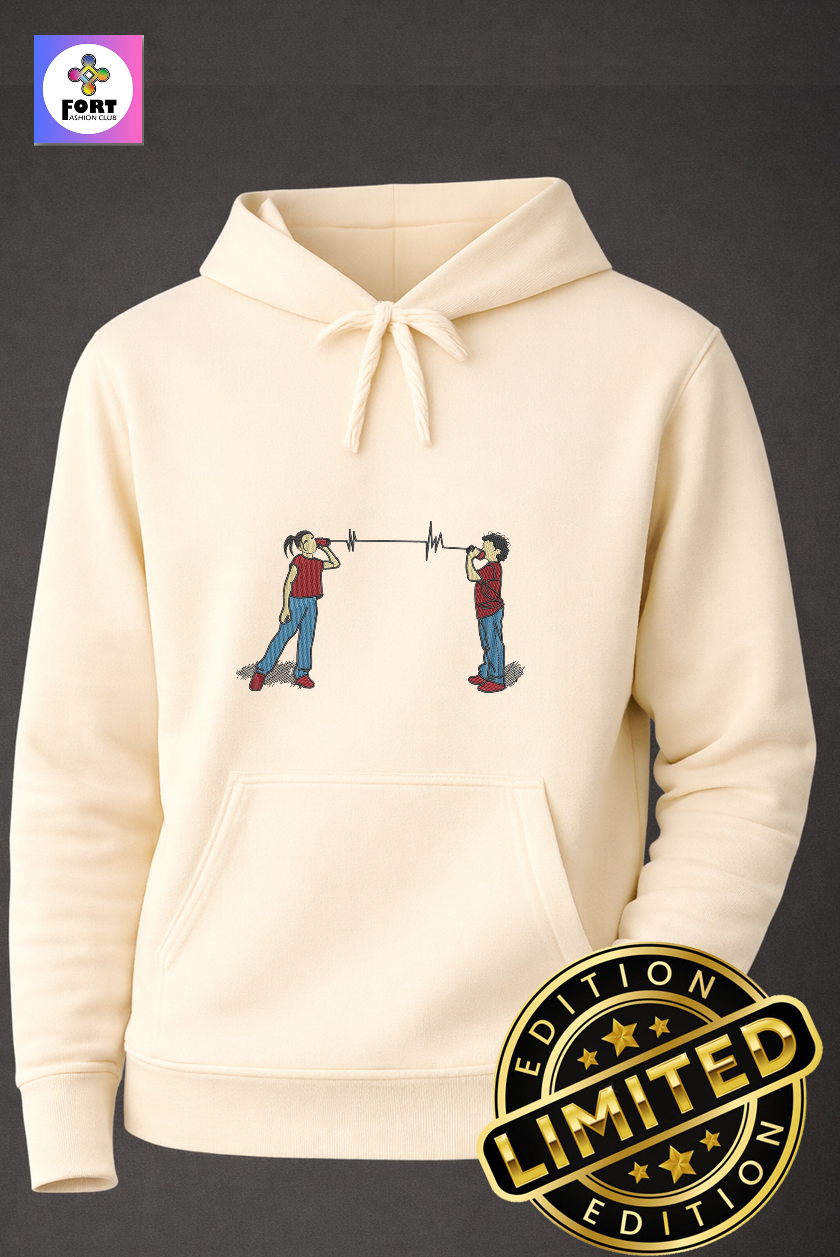 Special Edition Embroidery Unisex Hoodie Edition 2