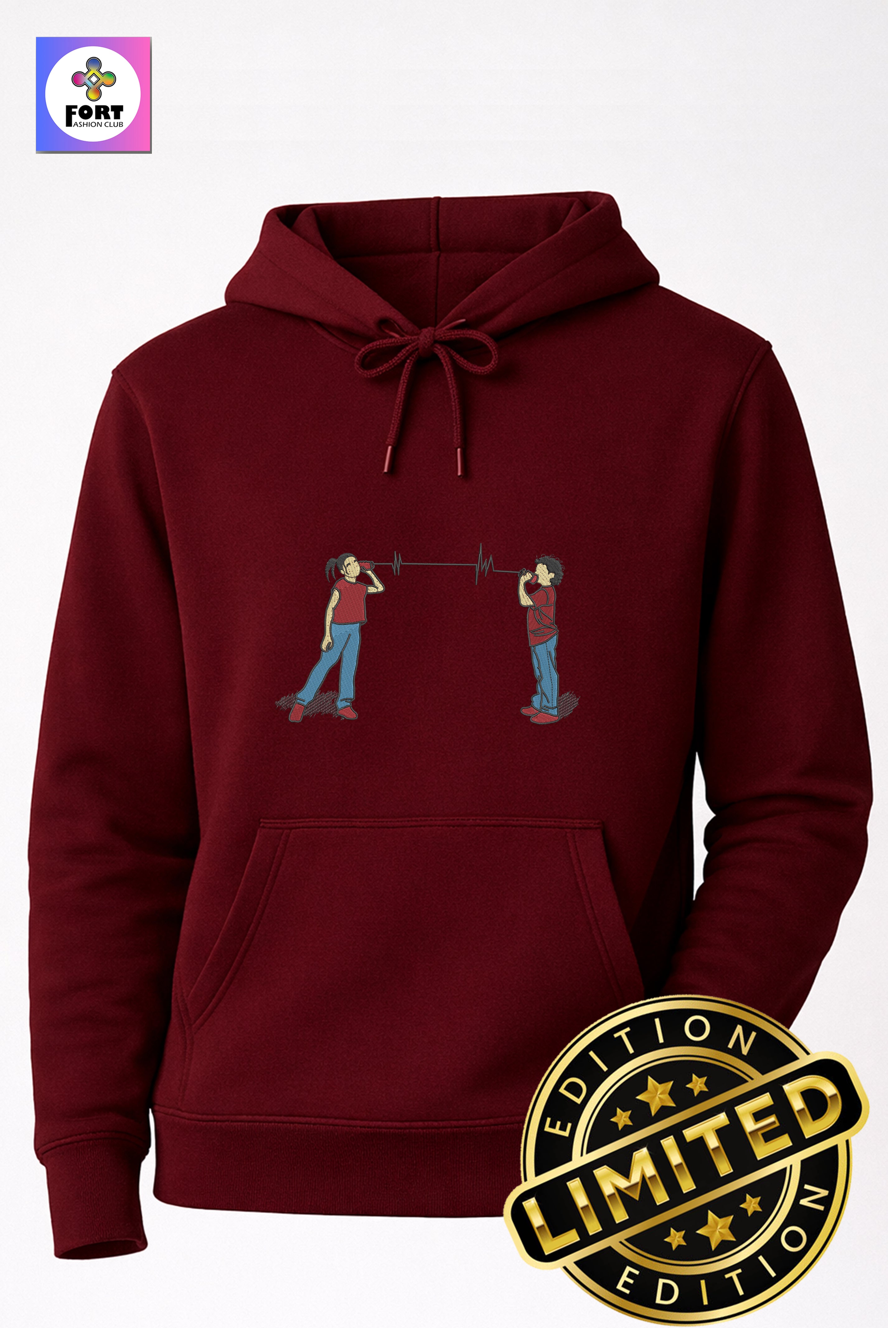 Special Edition Embroidery Unisex Hoodie Edition 2