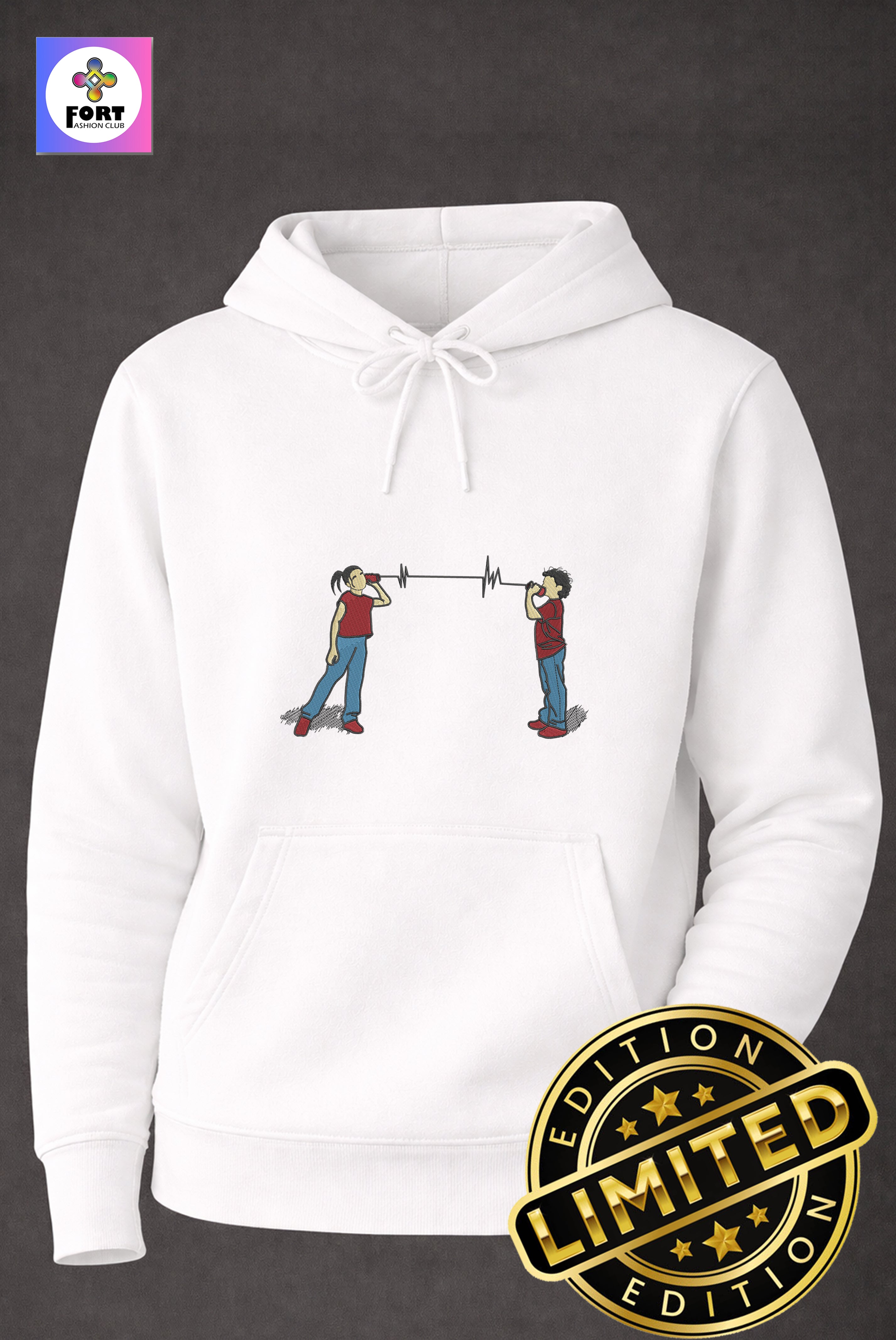 Special Edition Embroidery Unisex Hoodie Edition 2