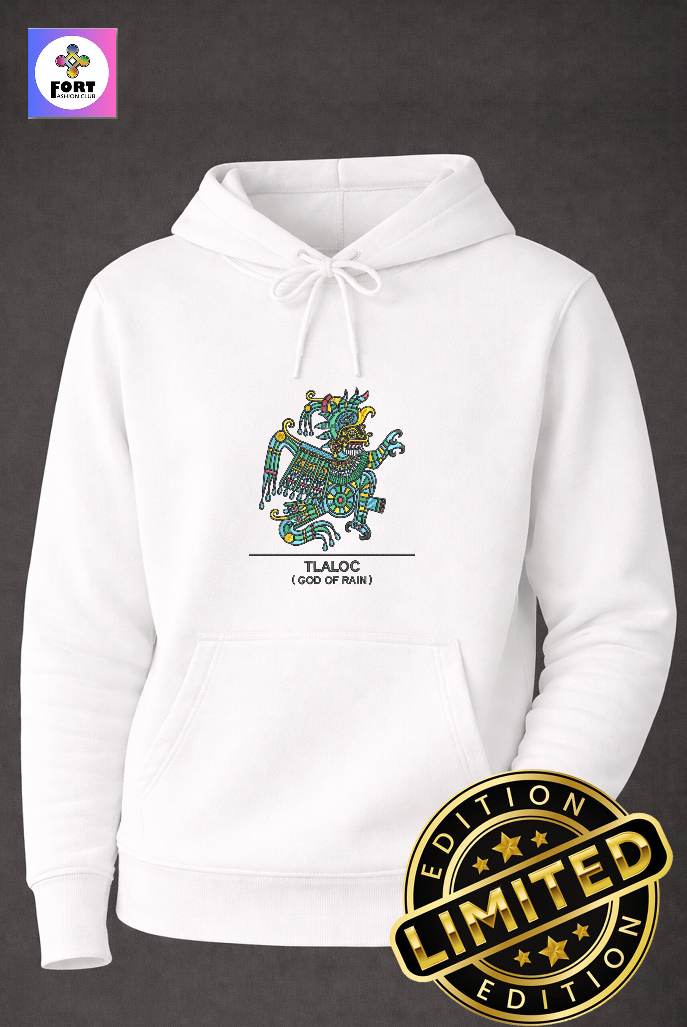 Special Edition Embroidery Unisex Hoodie Edition 3