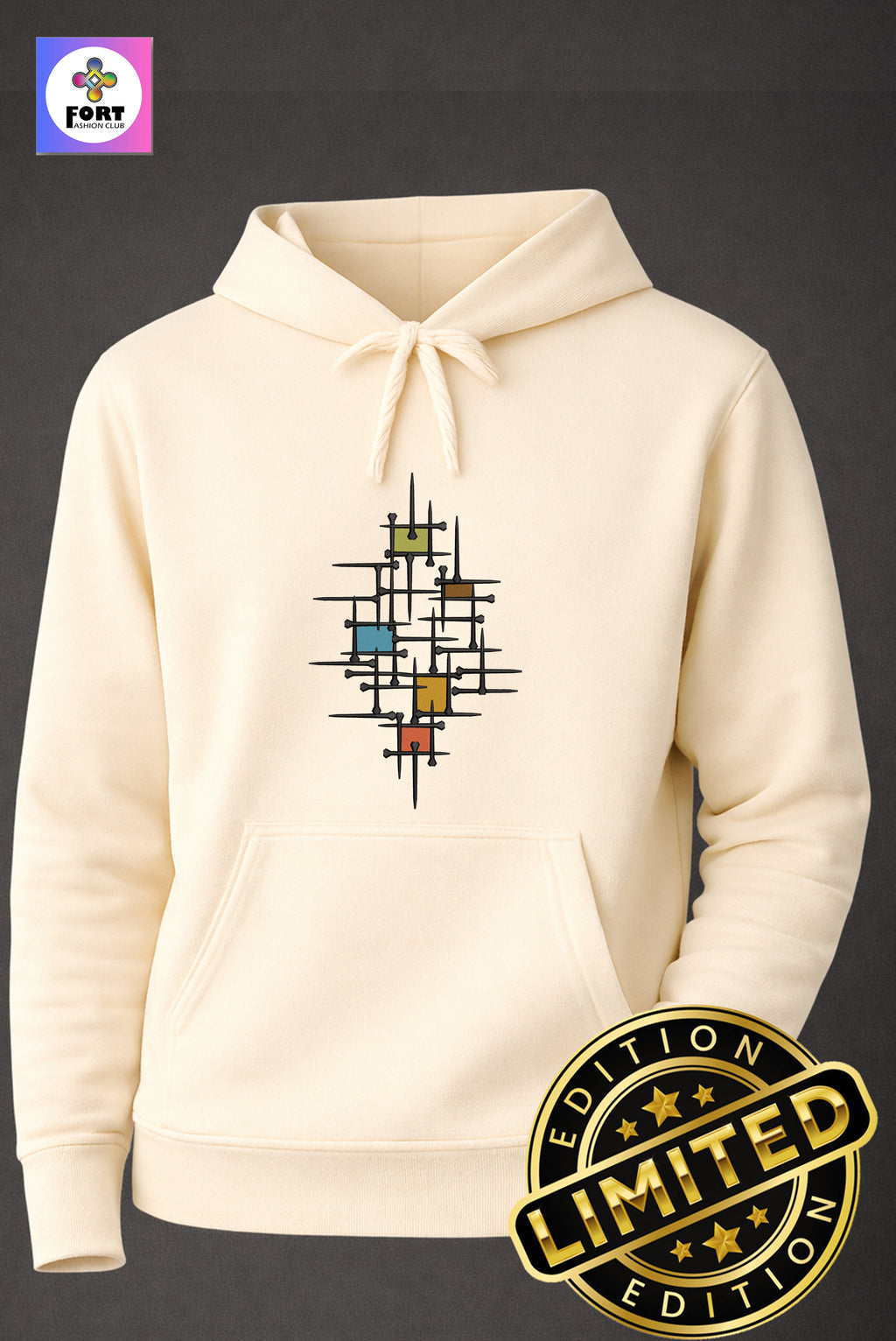 Special Edition Embroidery Unisex Hoodie Edition 5