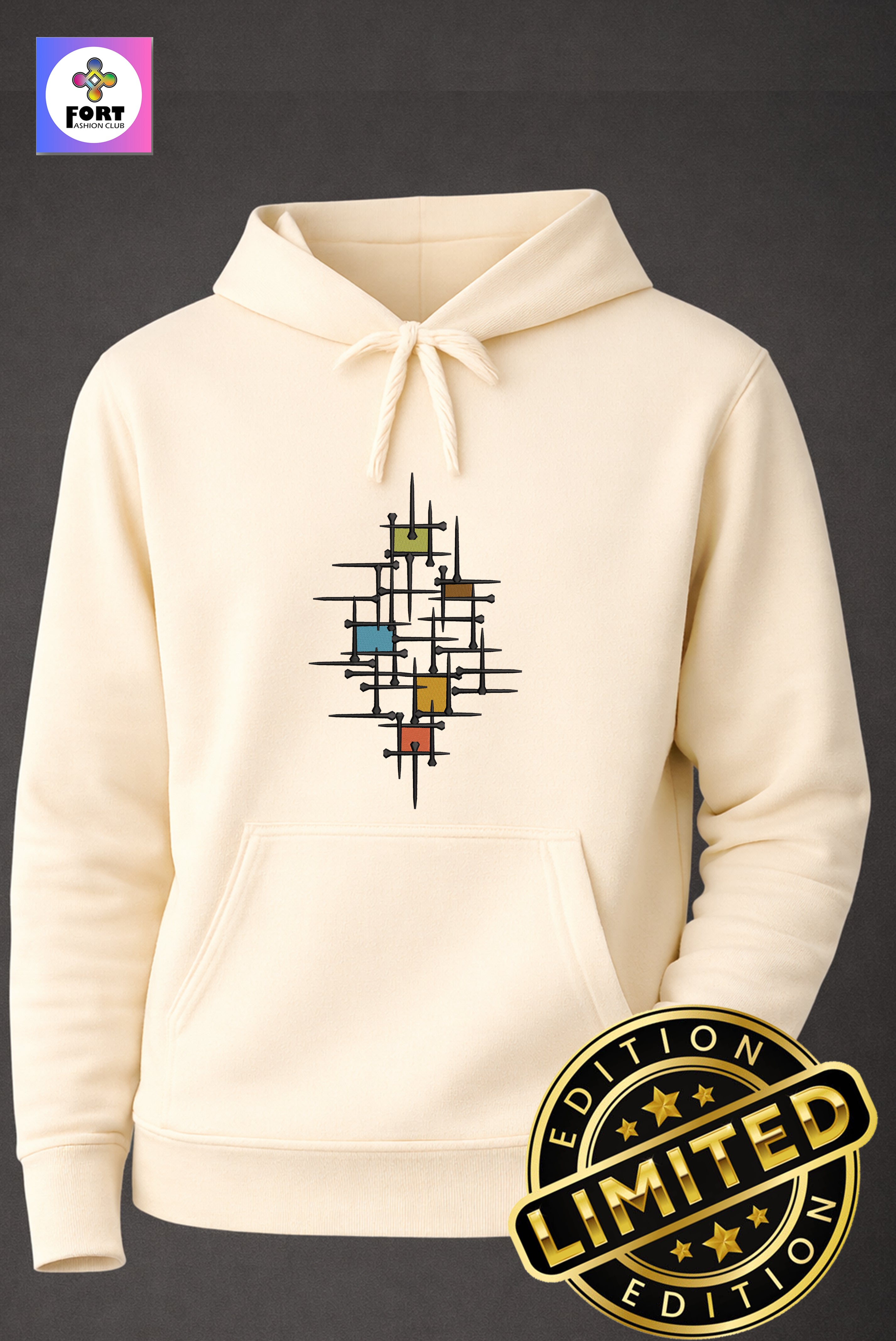 Special Edition Embroidery Unisex Hoodie Edition 5