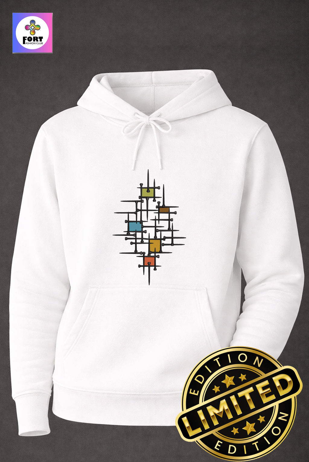 Special Edition Embroidery Unisex Hoodie Edition 5