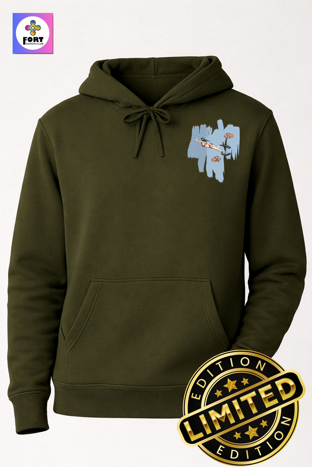 Special Edition Embroidery Unisex Hoodie Edition 7