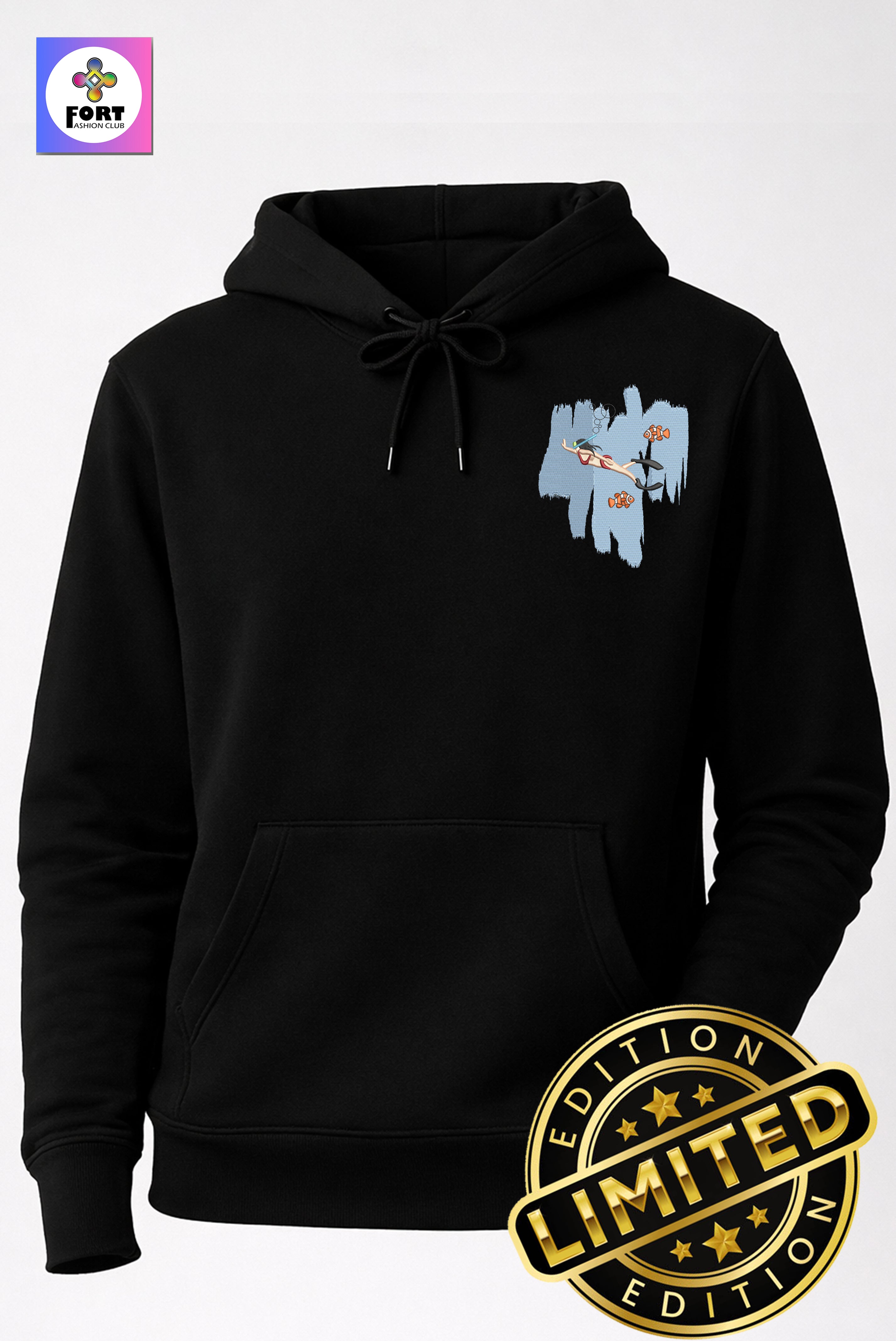 Special Edition Embroidery Unisex Hoodie Edition 7